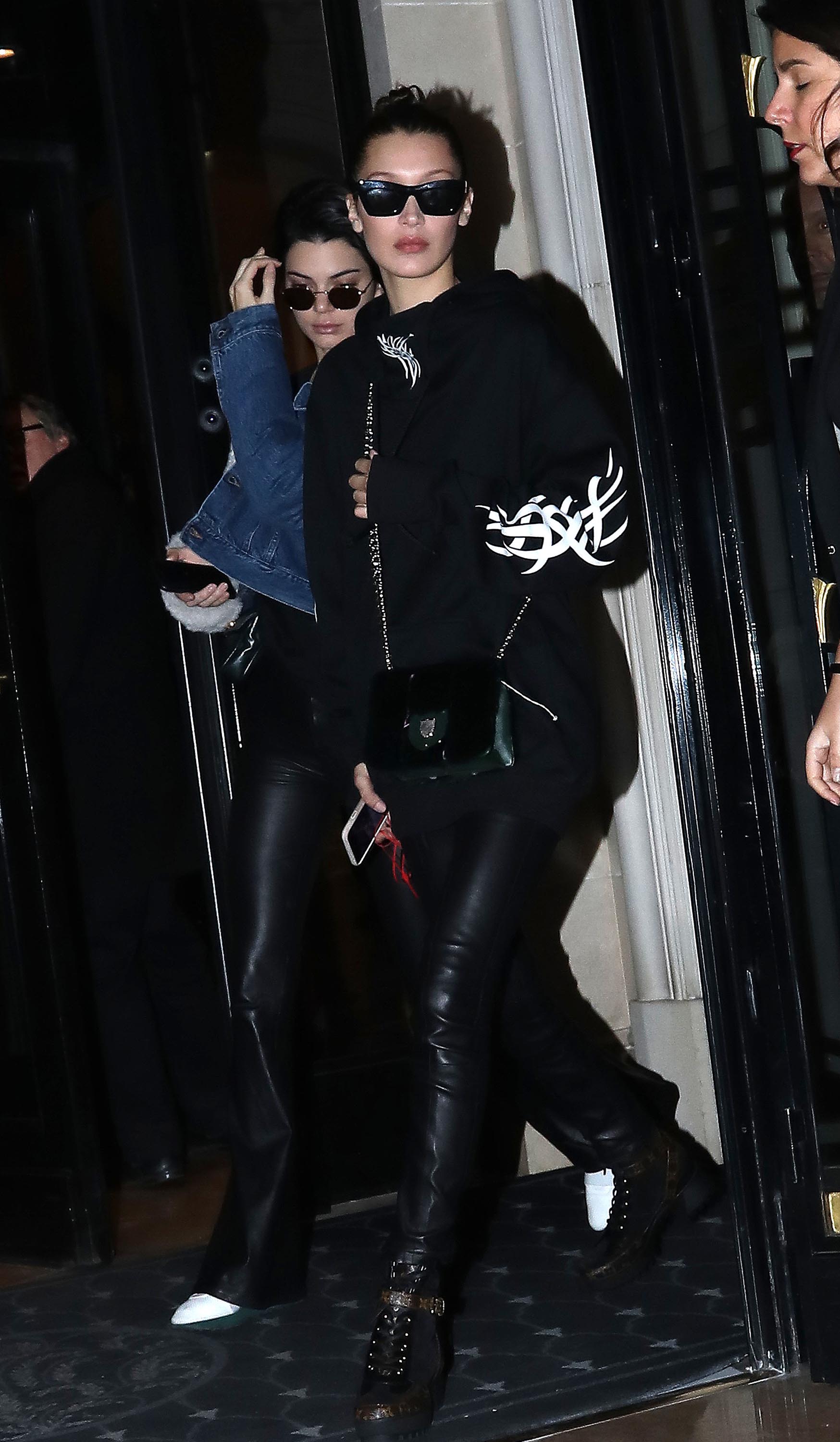 Bella Hadid & Kendall Jenner out in Paris