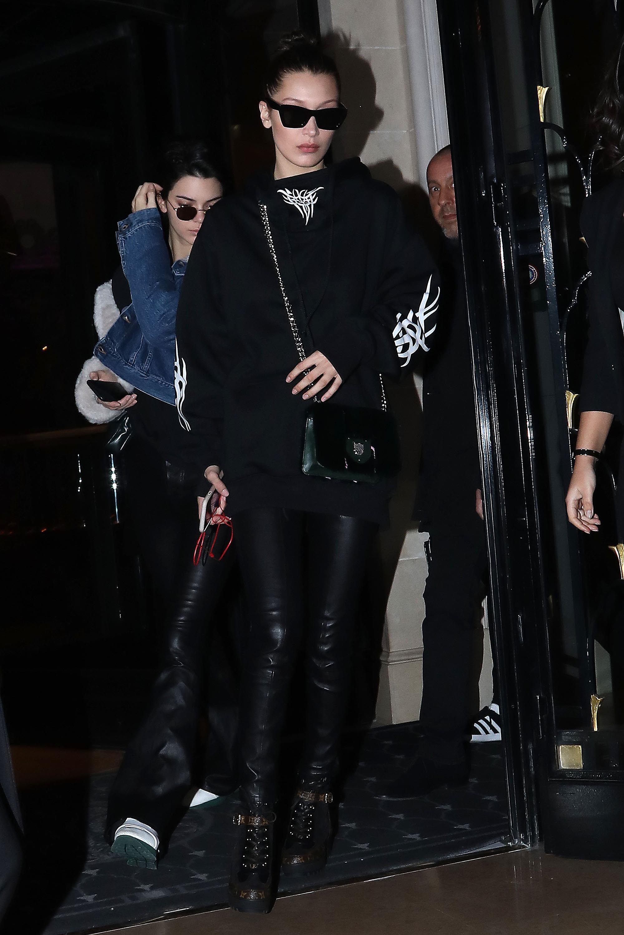 Bella Hadid & Kendall Jenner out in Paris