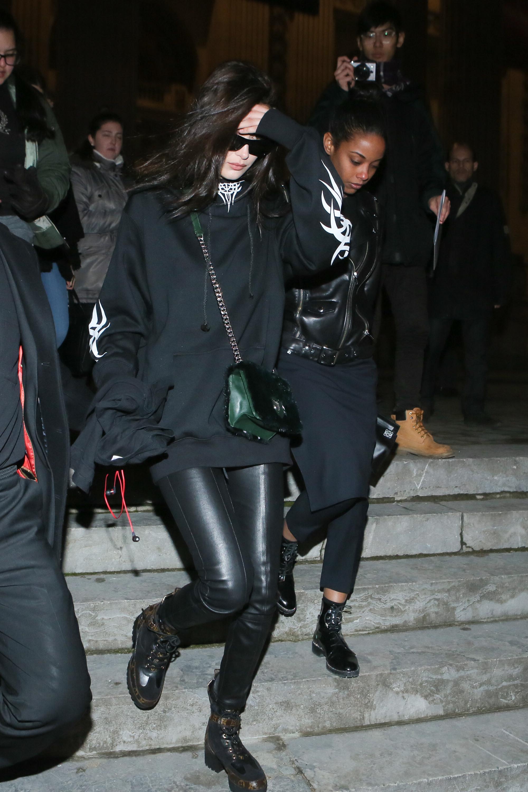 Bella Hadid & Kendall Jenner out in Paris