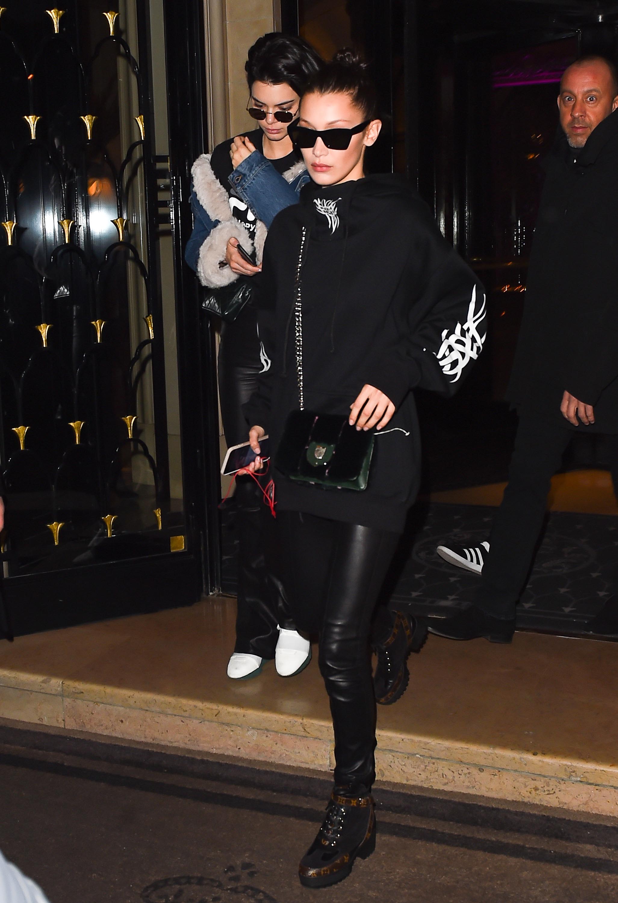 Bella Hadid & Kendall Jenner out in Paris