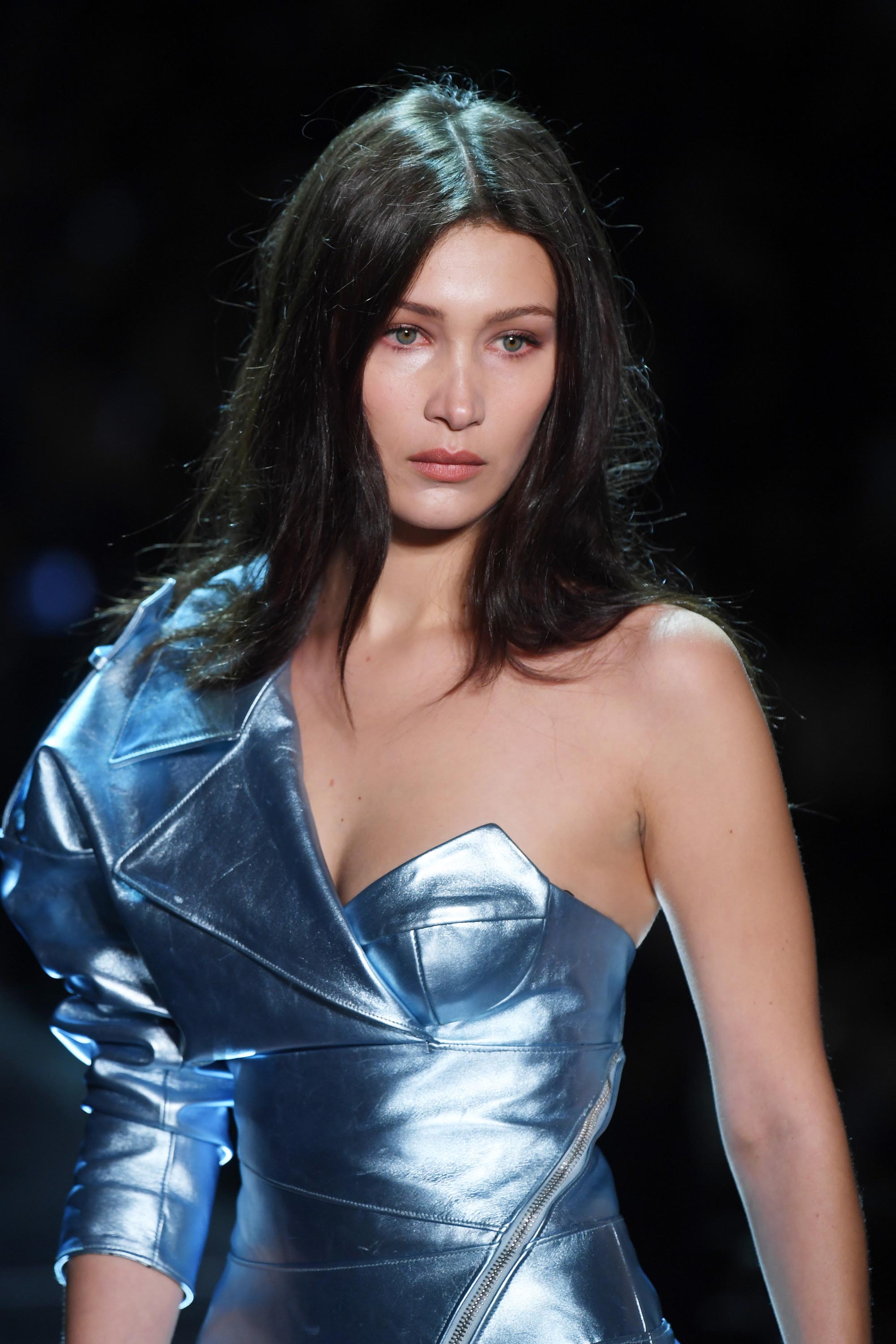 Bella Hadid attends Alexandre Vauthier Haute Couture Spring/Summer 2017 Fashion Show