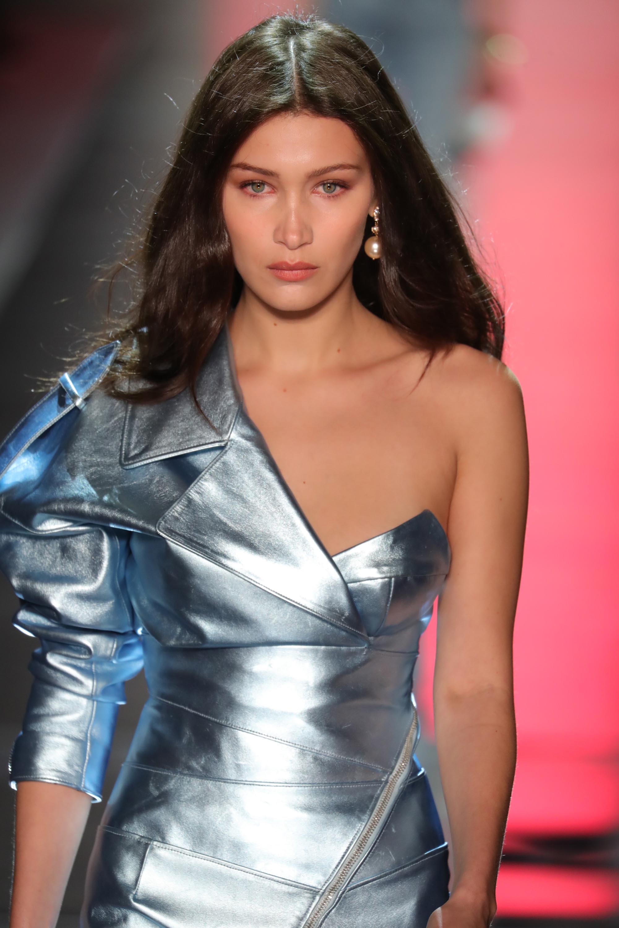 Bella Hadid attends Alexandre Vauthier Haute Couture Spring/Summer 2017 Fashion Show