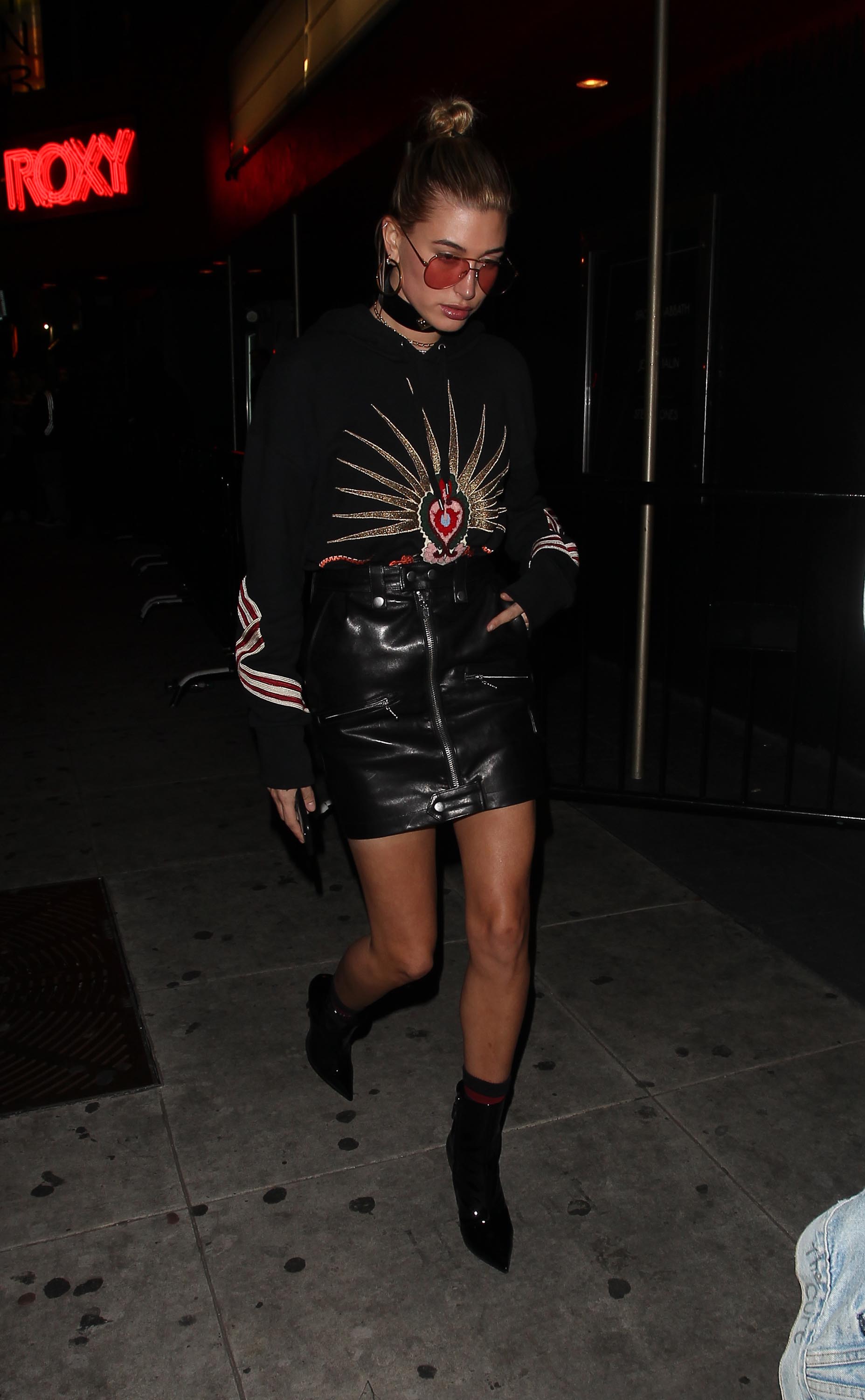 Hailey Baldwin is seen in LA