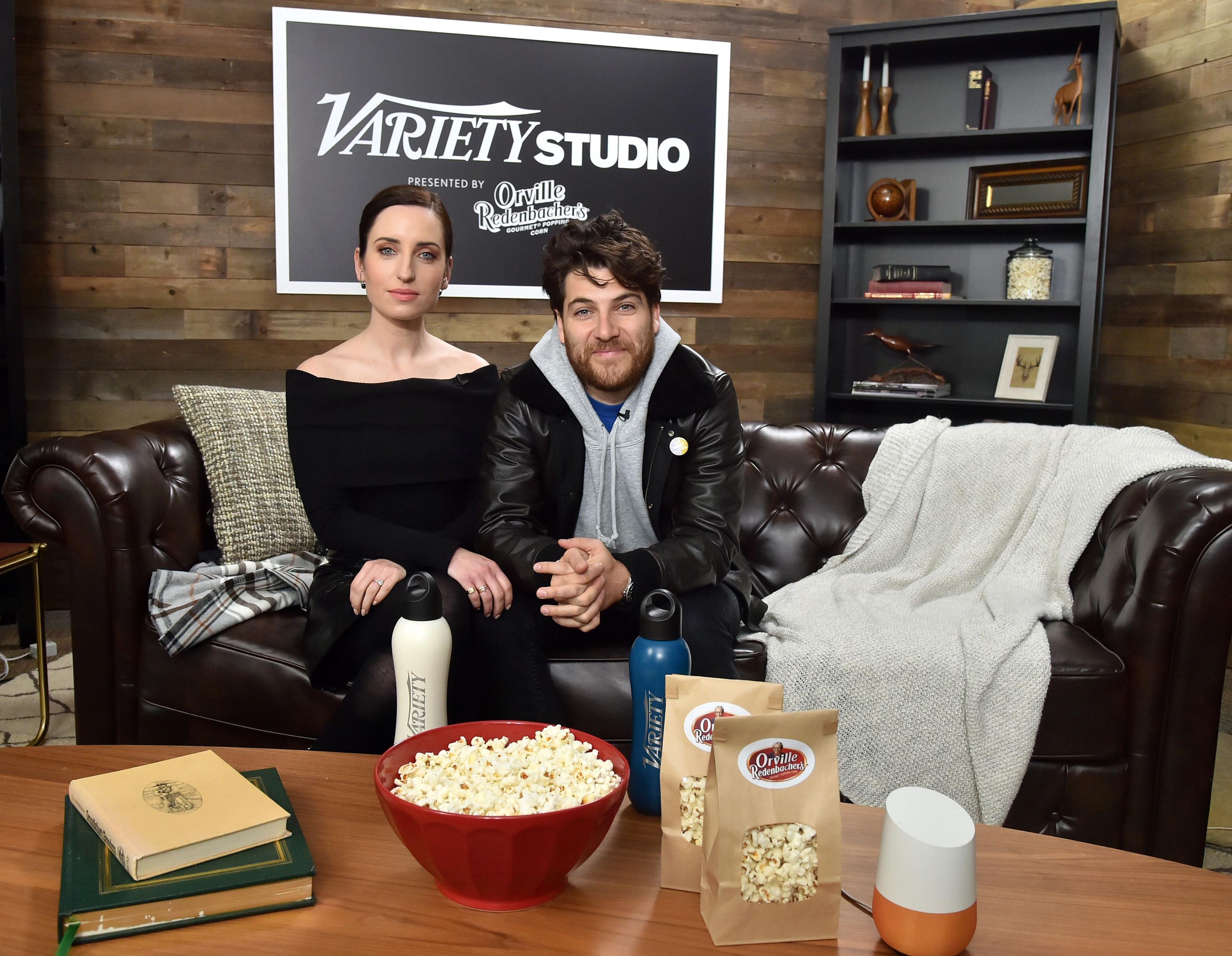 Zoe Lister-Jones attends Variety Studio