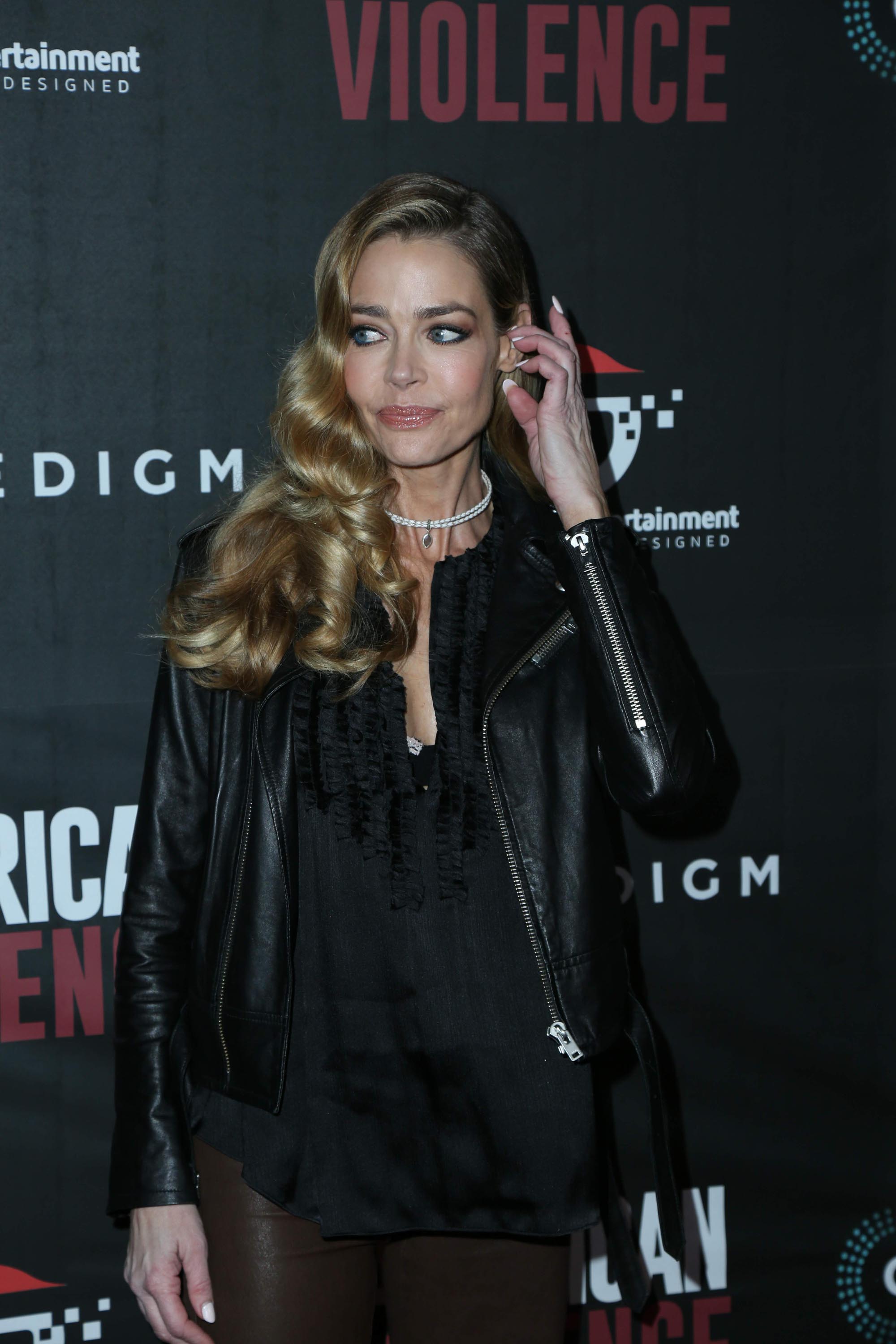 Denise Richards attends premiere of BondIt’s American Violence