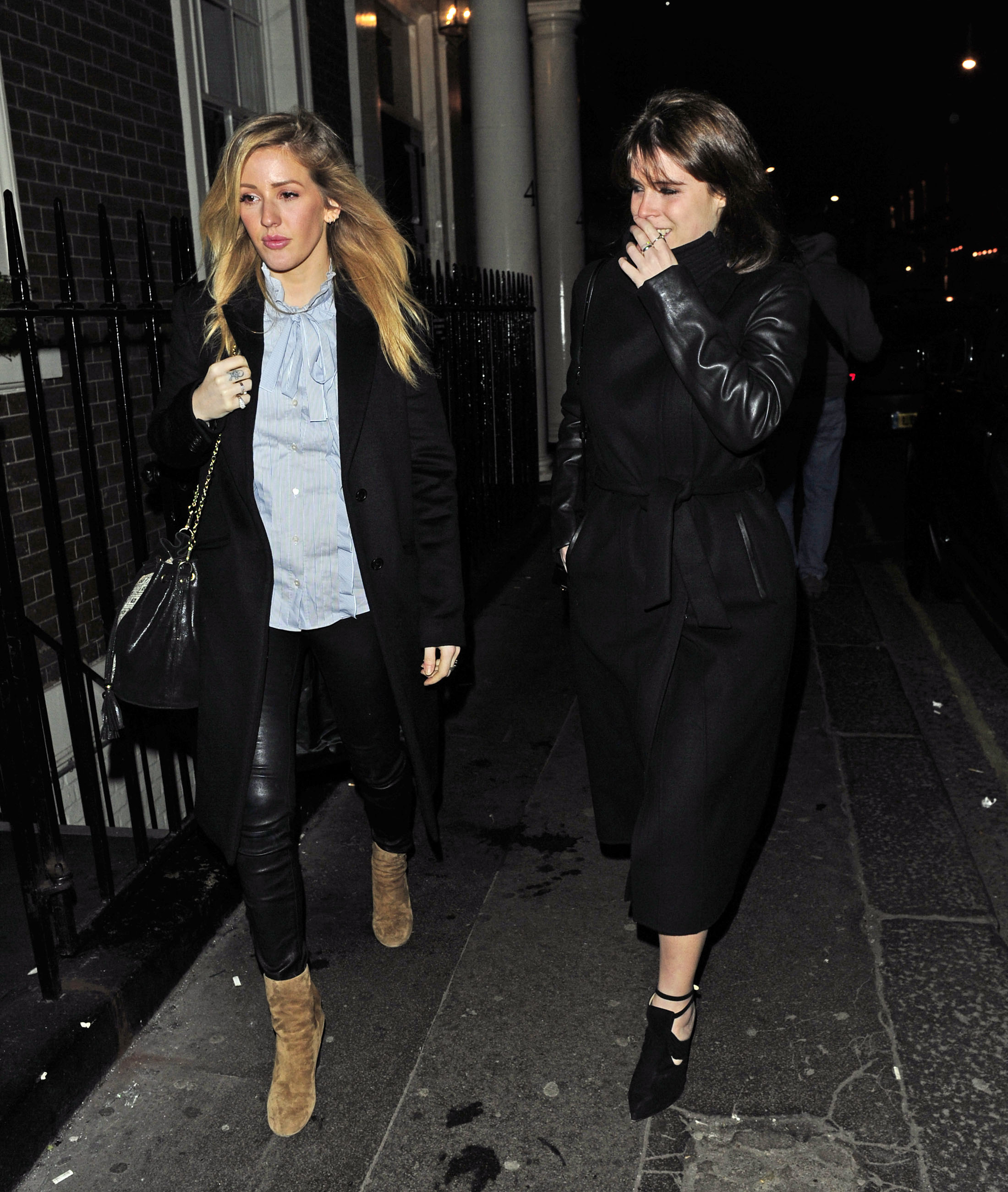 Ellie Goulding leaving the Arts Club