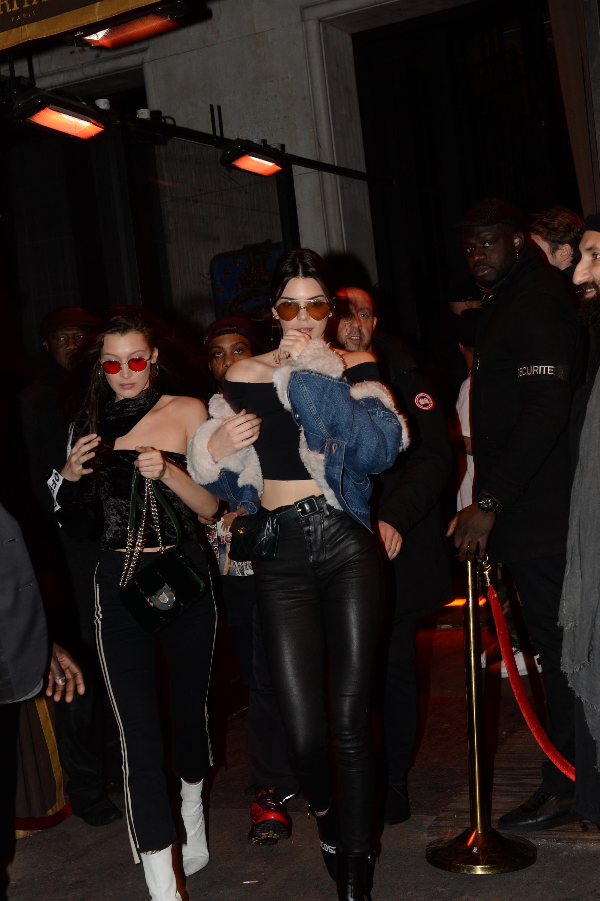 Kendall Jenner at Heritage nightclub