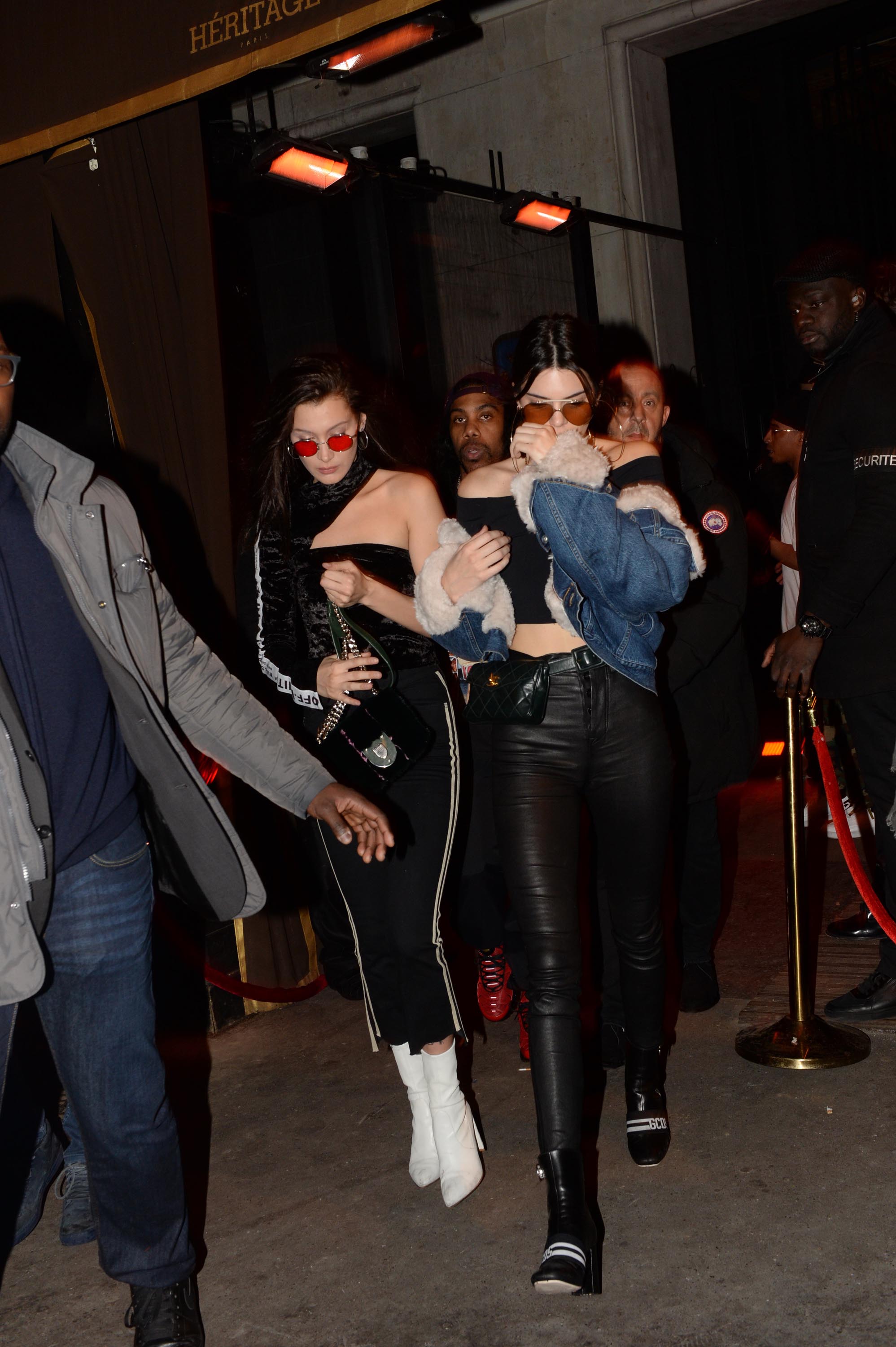 Kendall Jenner at Heritage nightclub