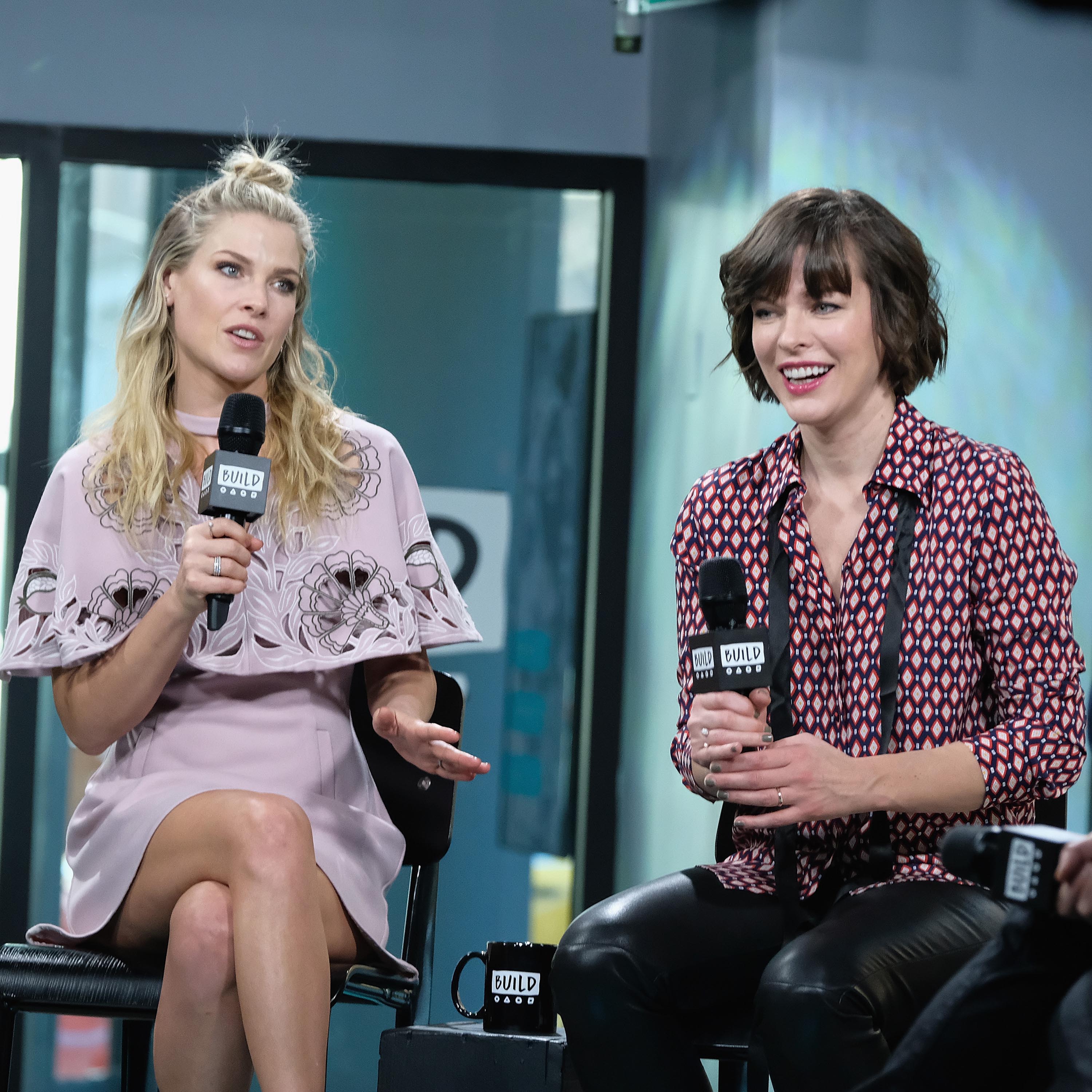 Milla Jovovich attends Build Series to discuss ‘Resident Evil: The Final Chapter’