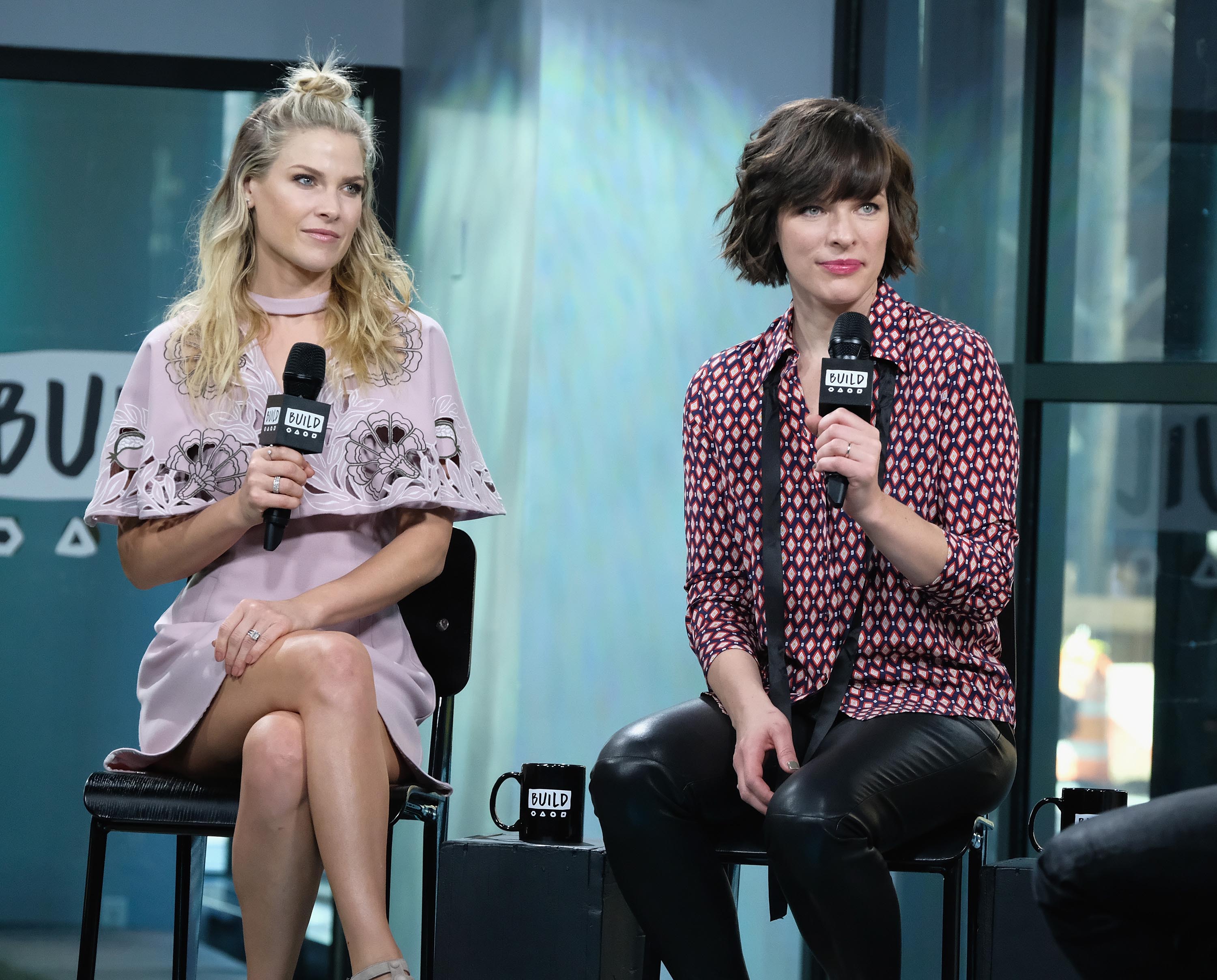 Milla Jovovich attends Build Series to discuss ‘Resident Evil: The Final Chapter’