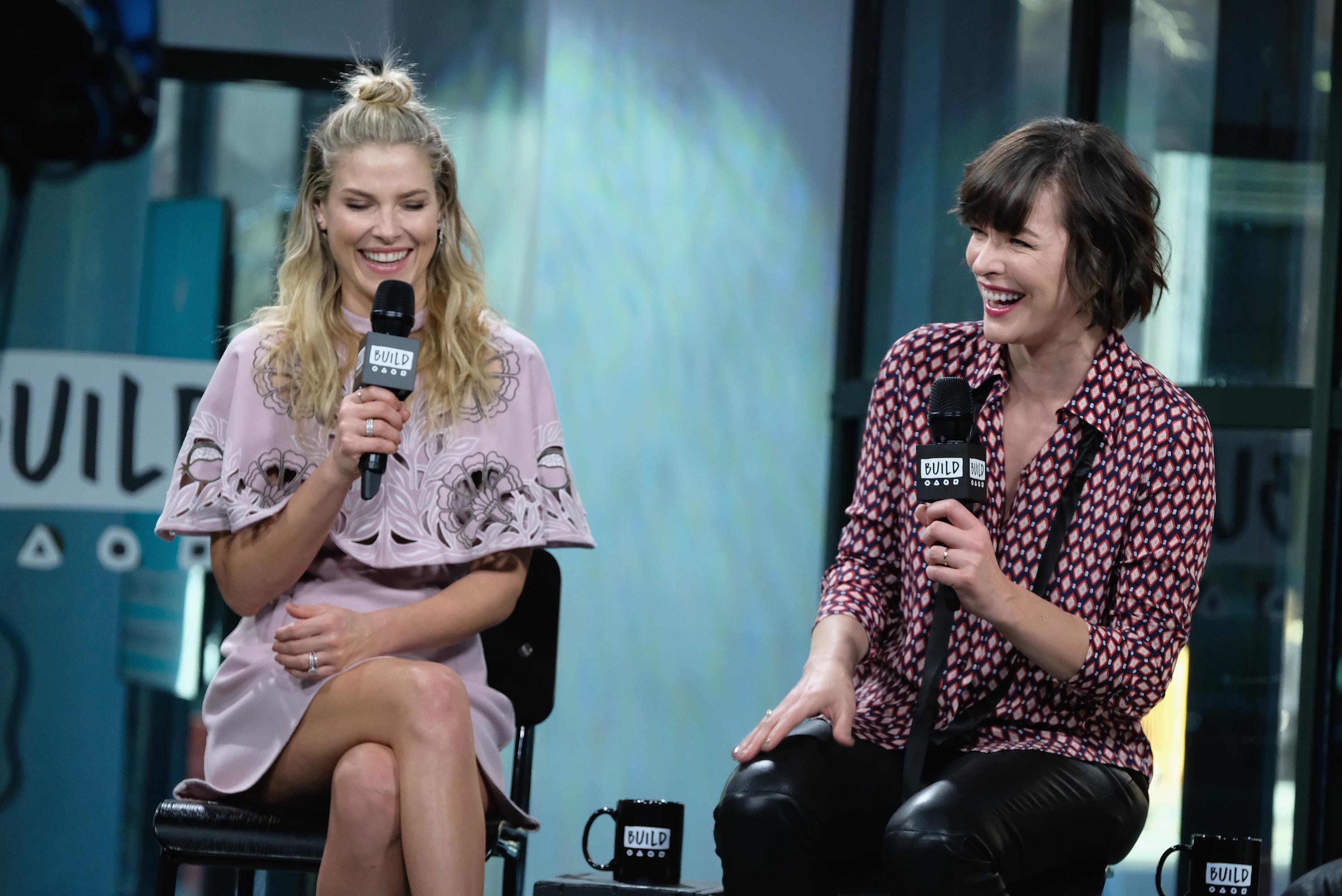 Milla Jovovich attends Build Series to discuss ‘Resident Evil: The Final Chapter’
