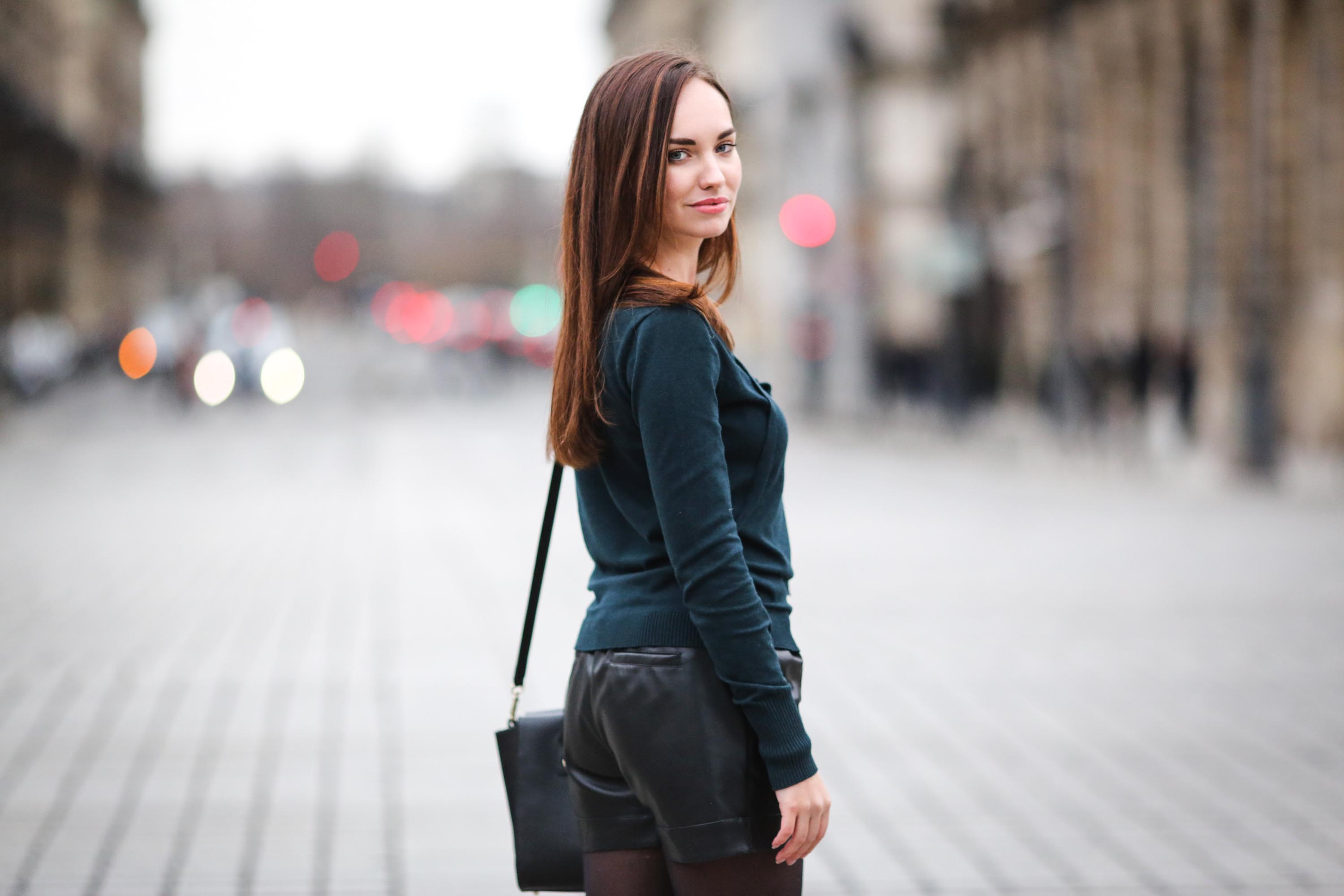 Ophelie Duvillard street style in Paris