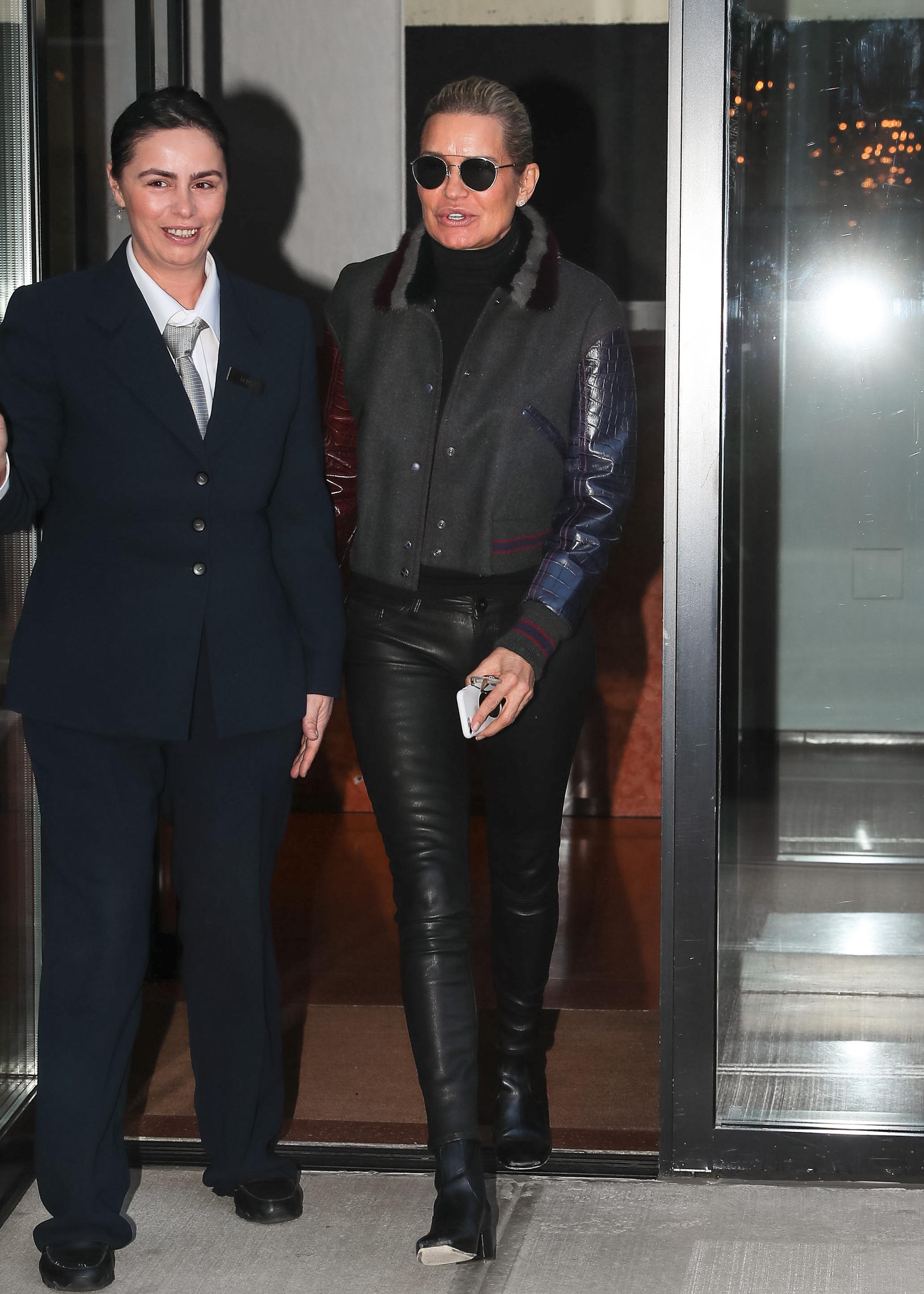 Yolanda Hadid is seen in NYC