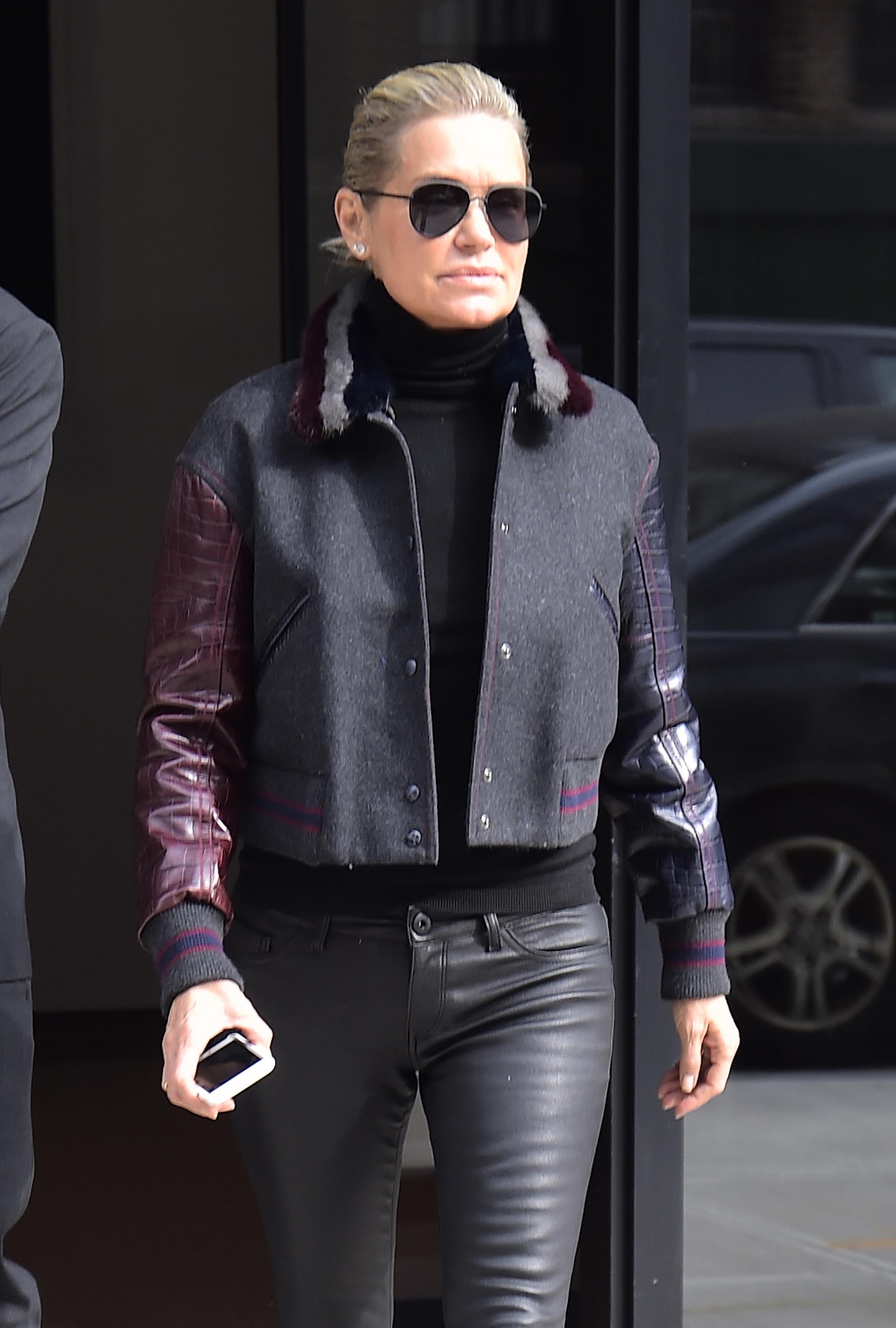 Yolanda Hadid is seen in NYC