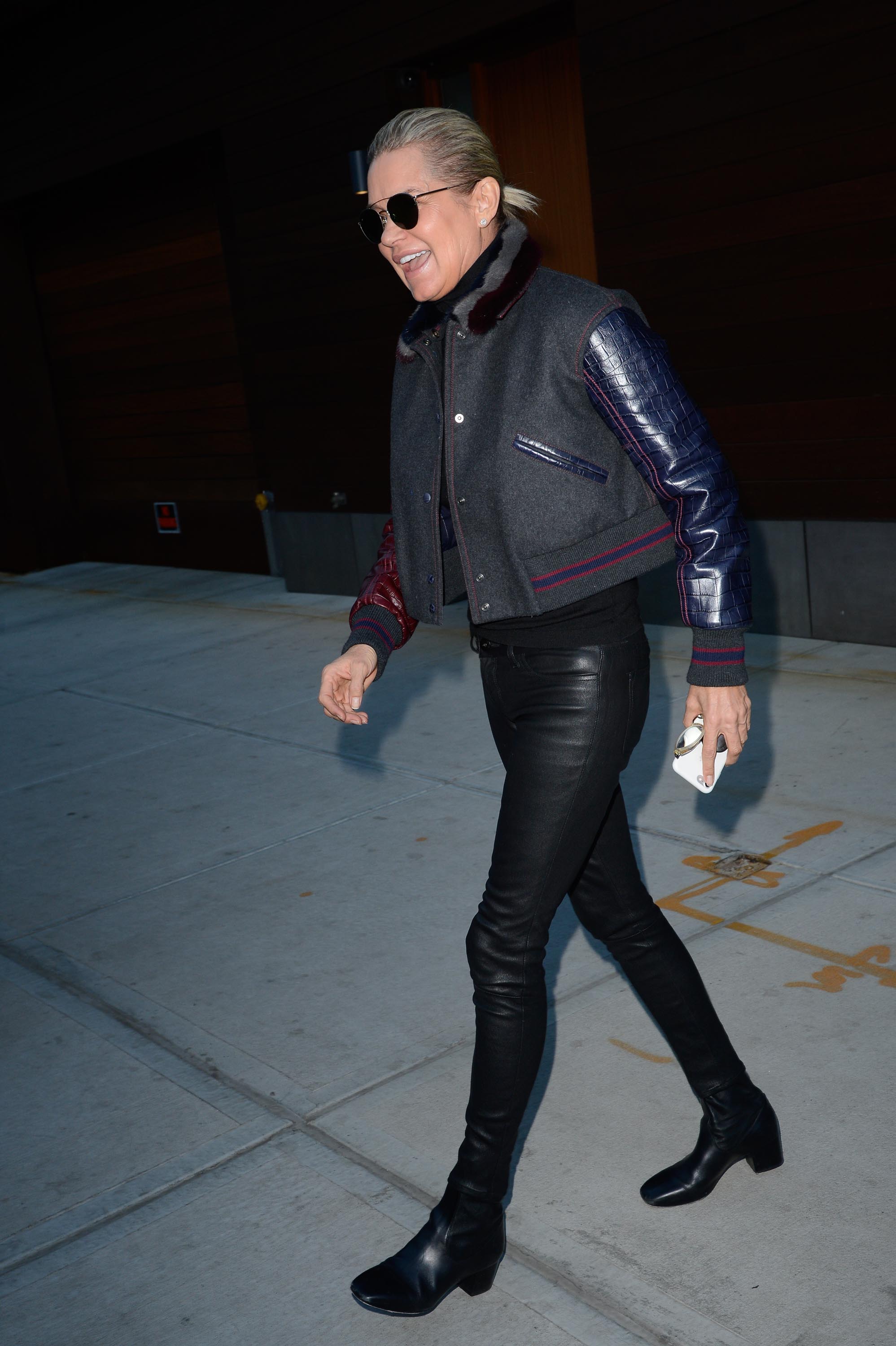 Yolanda Hadid is seen in NYC