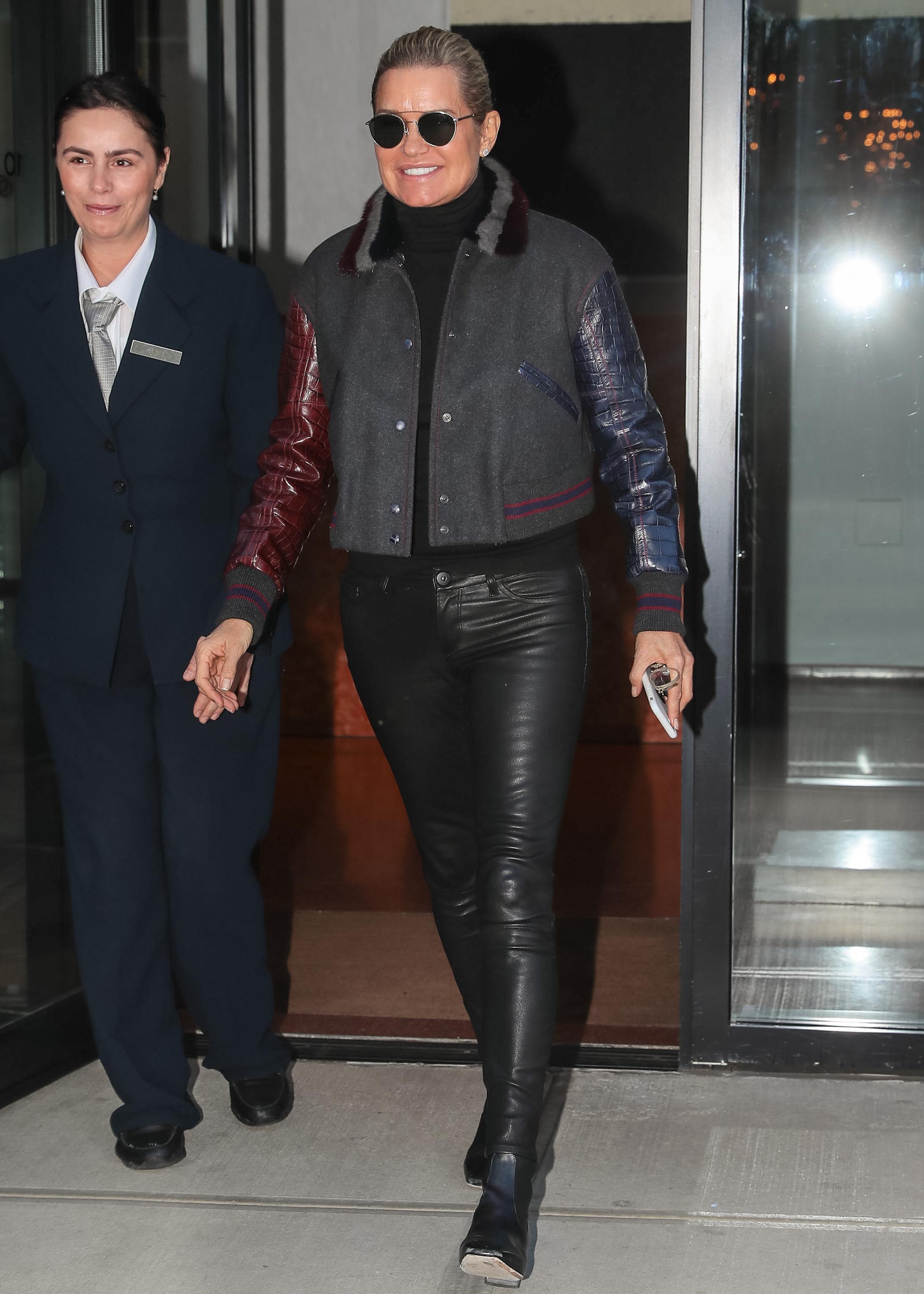Yolanda Hadid is seen in NYC