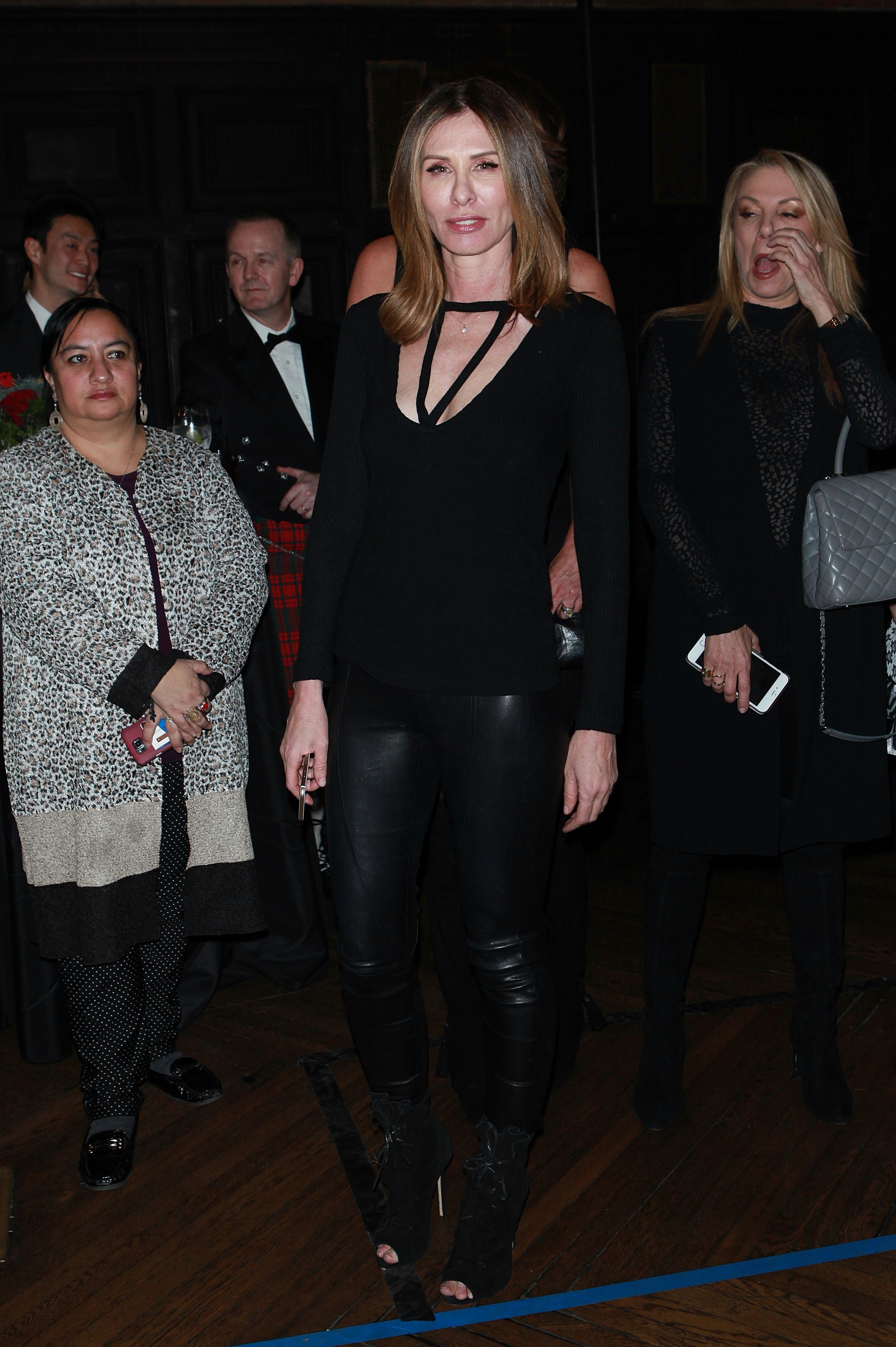 Carole Radziwill attends Dressed to Kilt fashion show and ball