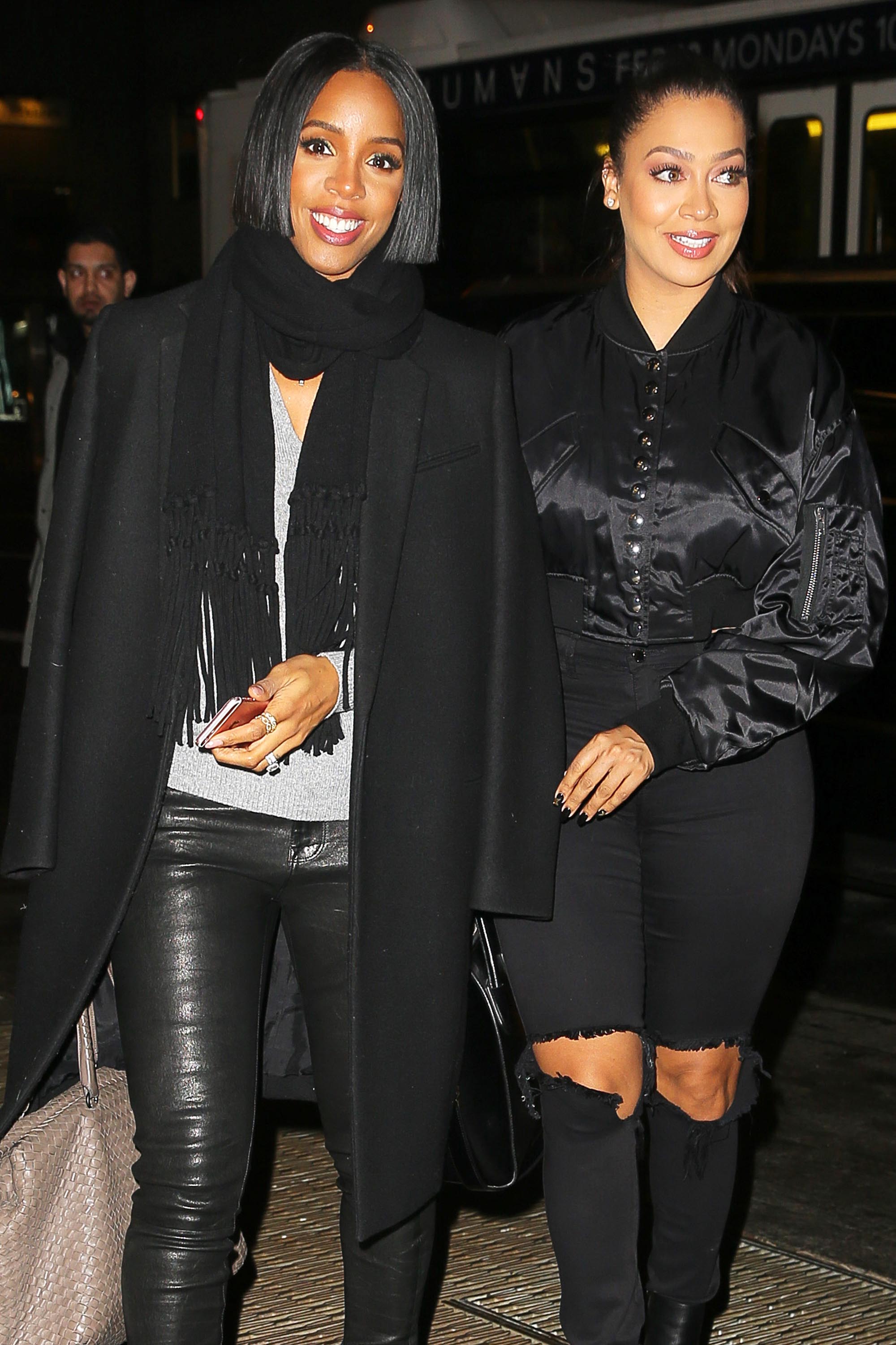 Kelly Rowland at NOBU Restaurant in Midtown