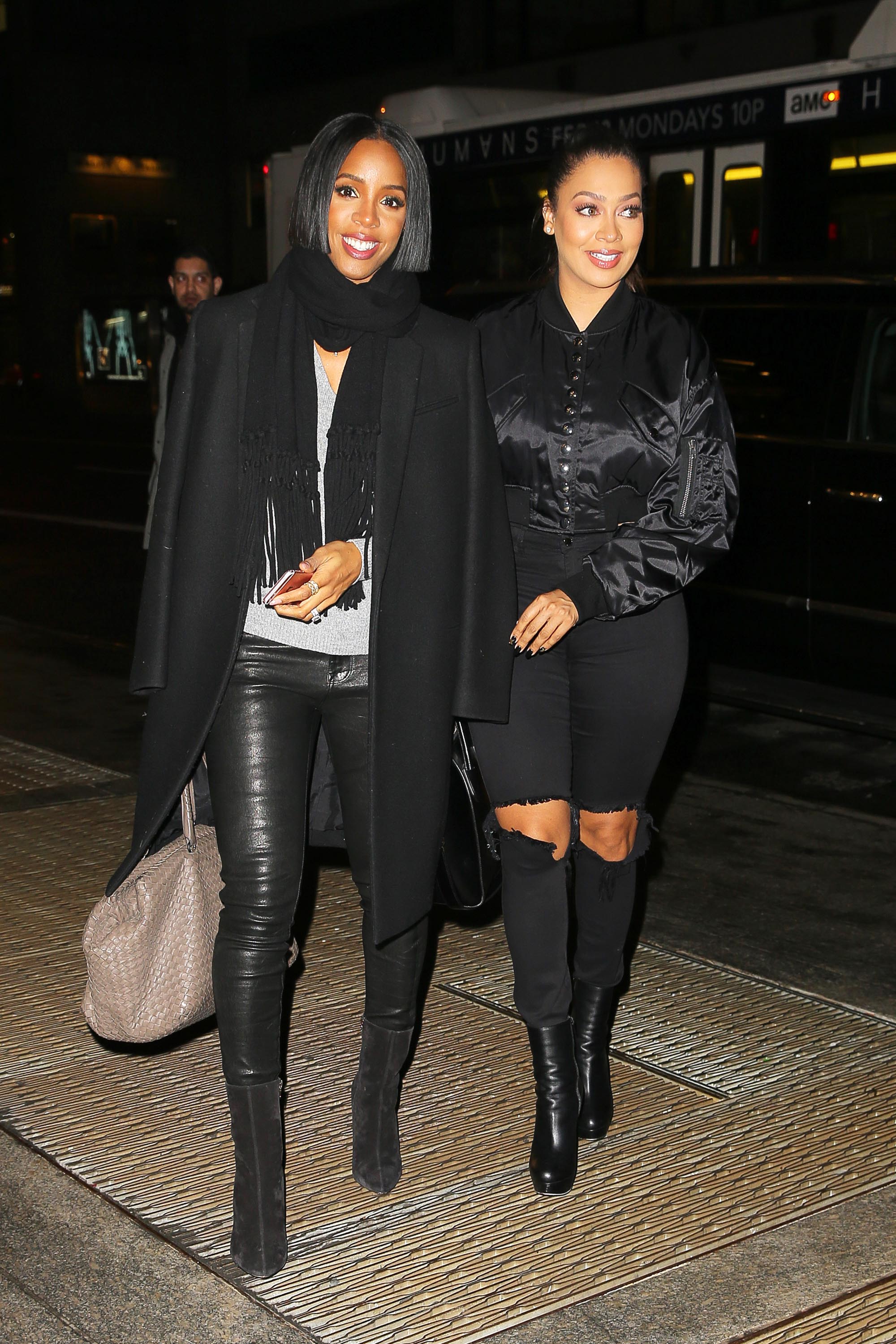 Kelly Rowland at NOBU Restaurant in Midtown