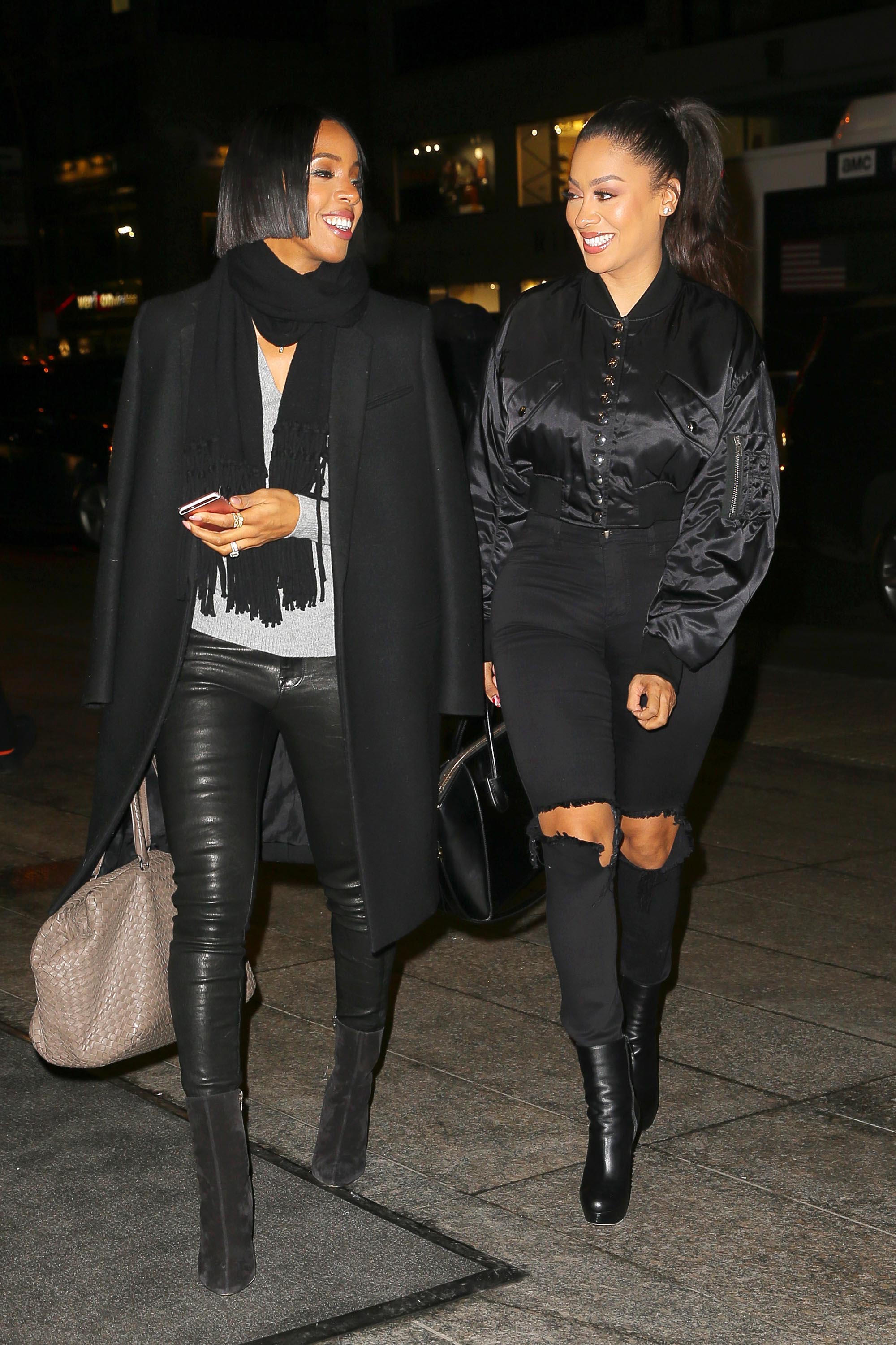 Kelly Rowland at NOBU Restaurant in Midtown