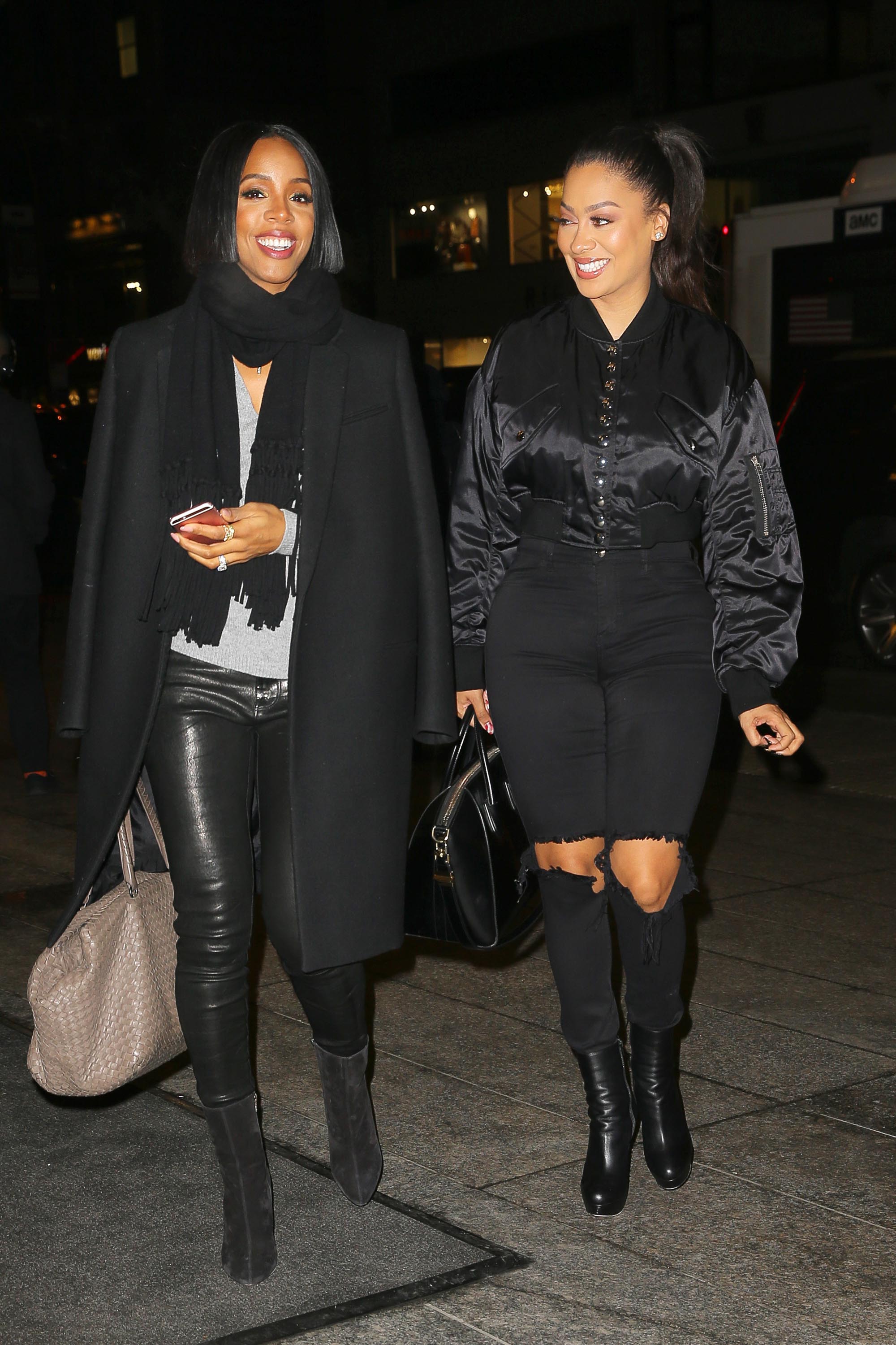 Kelly Rowland at NOBU Restaurant in Midtown