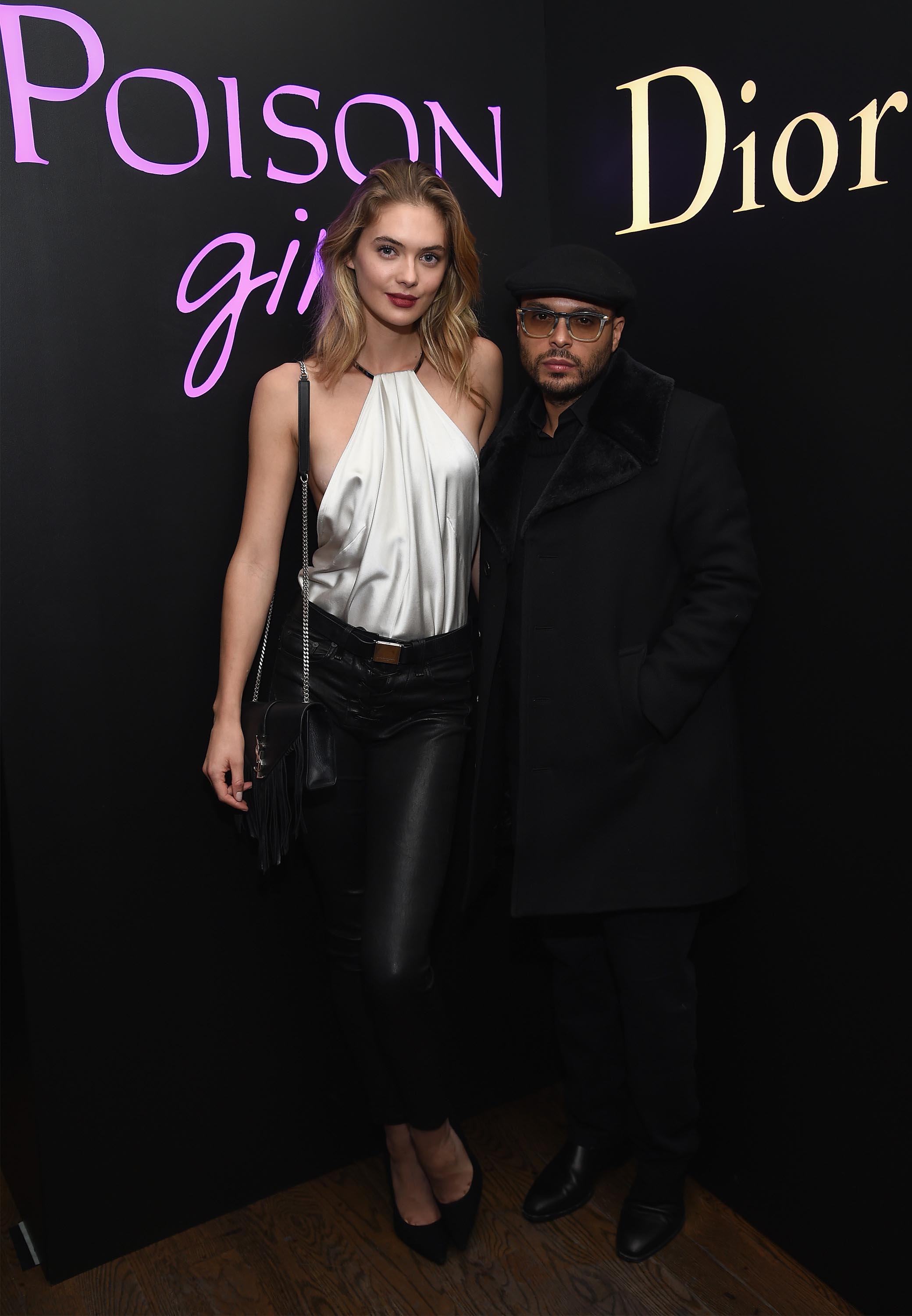 Megan Williams attends NY Poison Club hosted by Dior with Camille Rowe