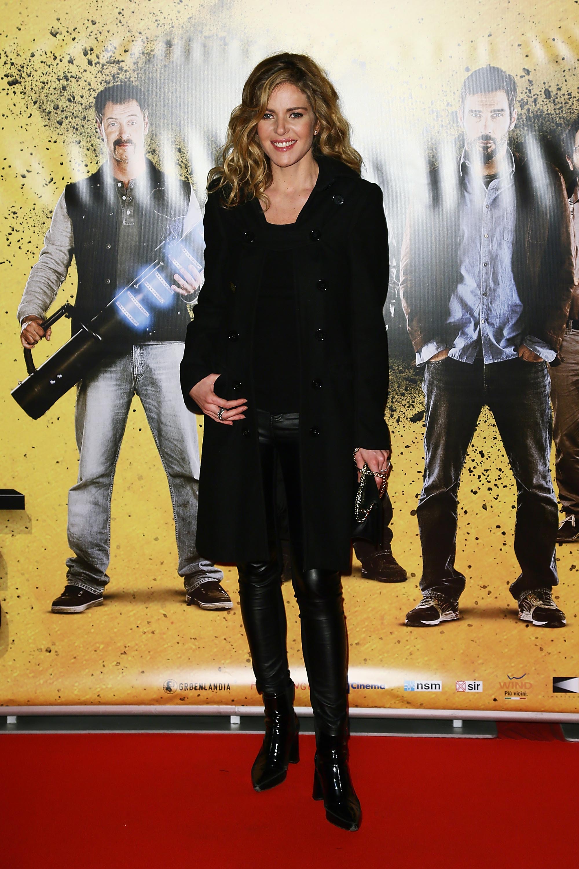 Elisabetta Pellini attends a photocall for ‘Smetto Quando Voglio - Masterclass’