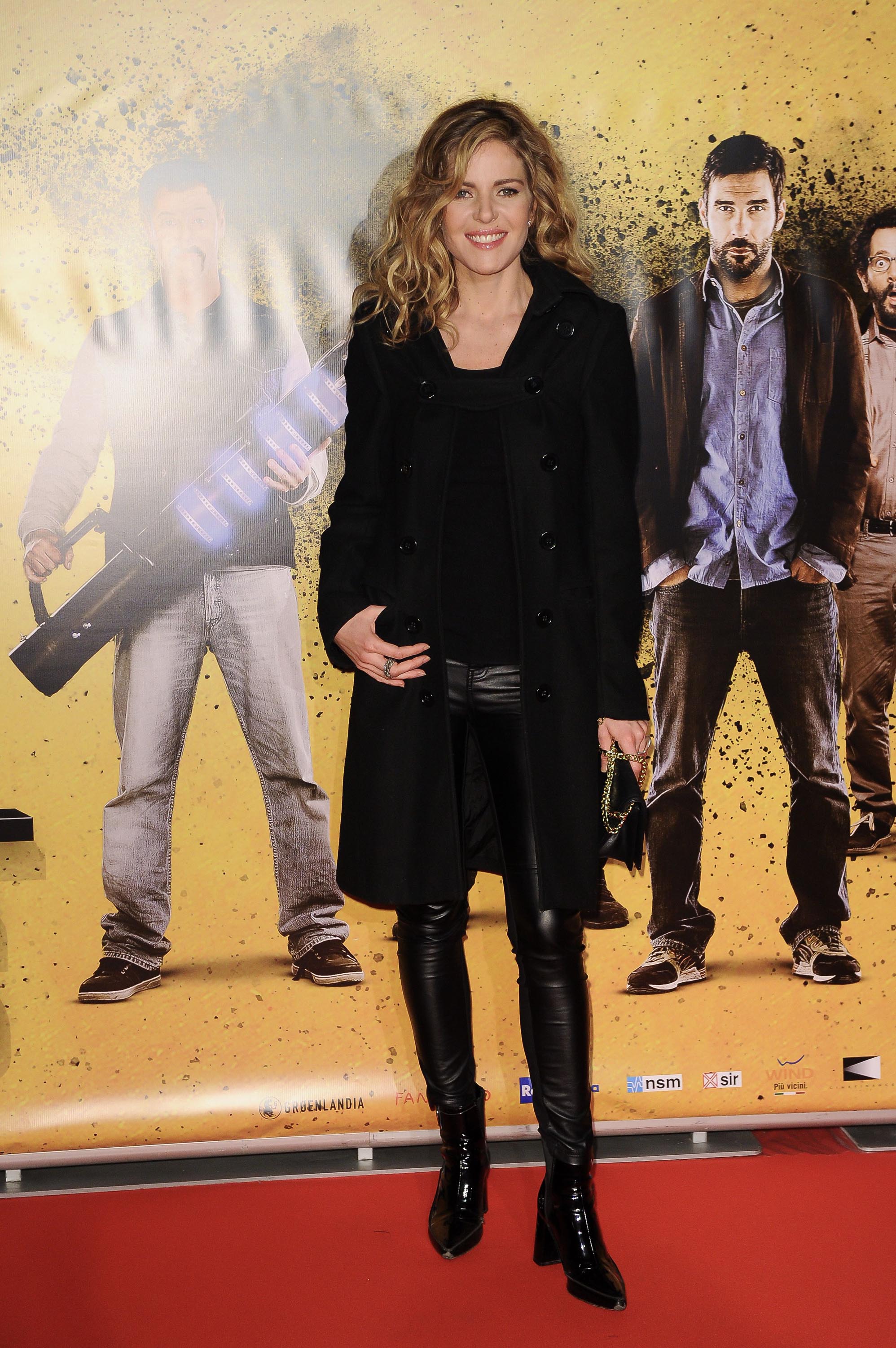 Elisabetta Pellini attends a photocall for ‘Smetto Quando Voglio - Masterclass’