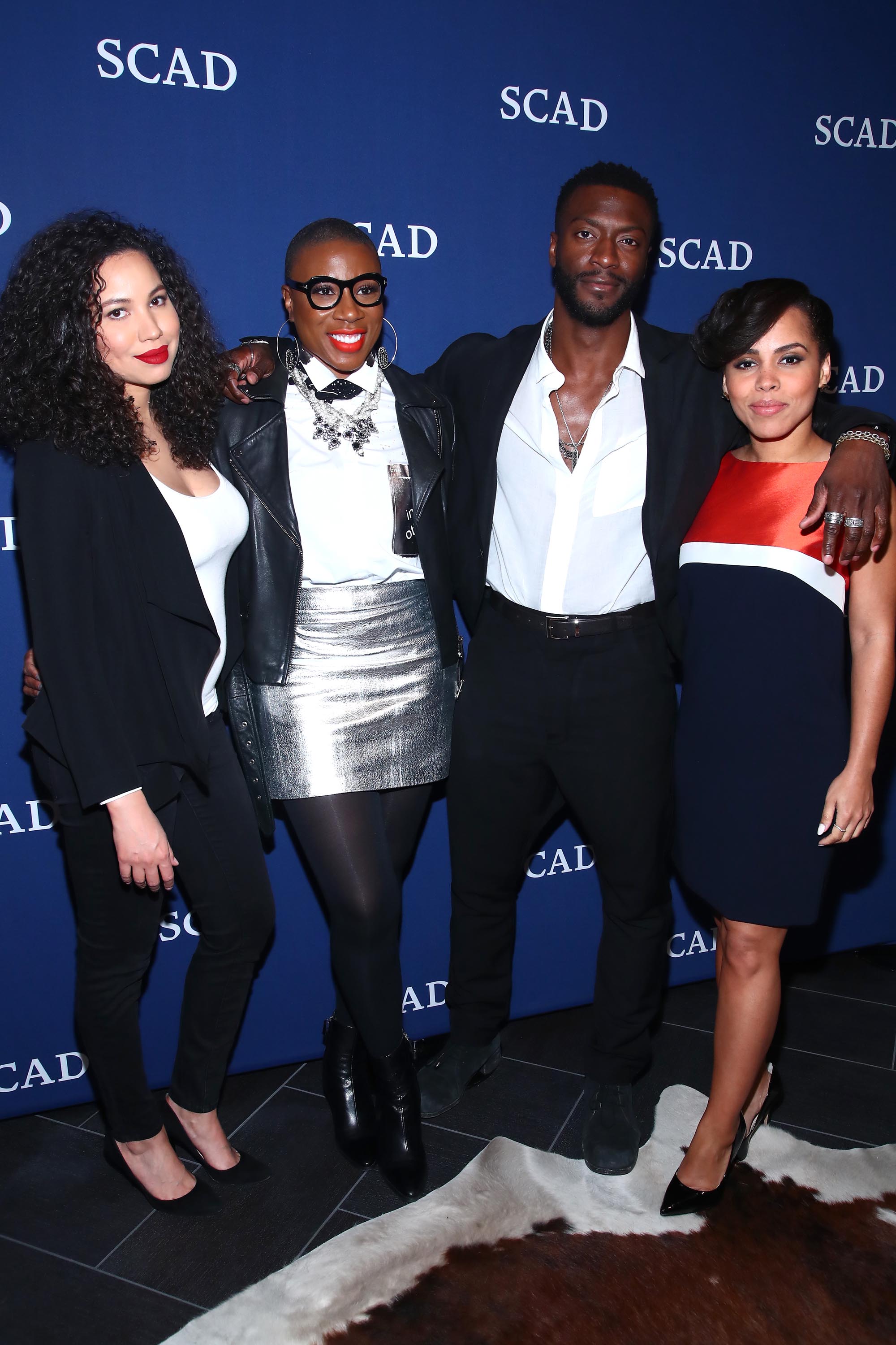 Aisha Hinds attends 5th Annual aTVfest at Four Seasons Hotel