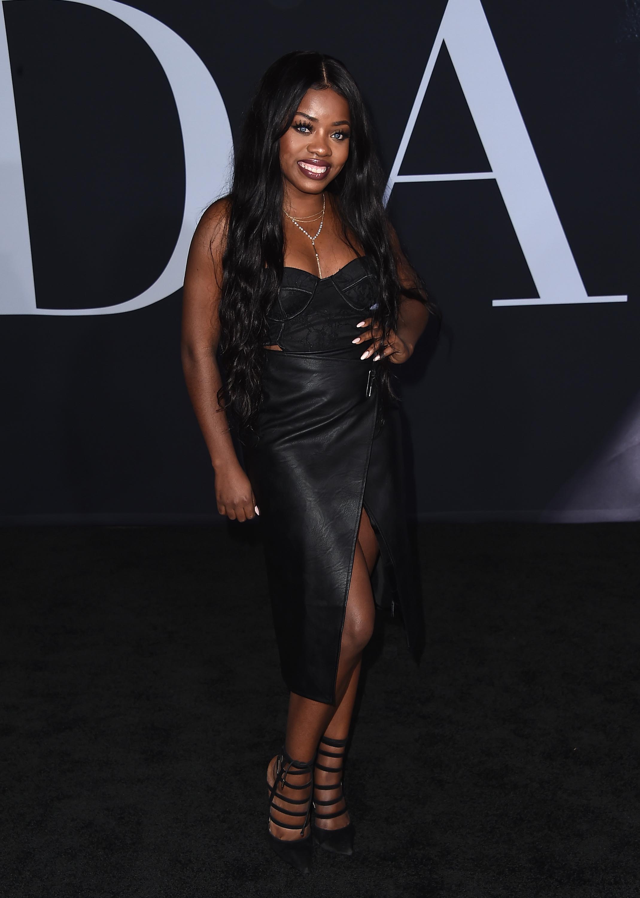 Cydnee Black attends the premiere of Universal Pictures’ ‘Fifty Shades Darker’