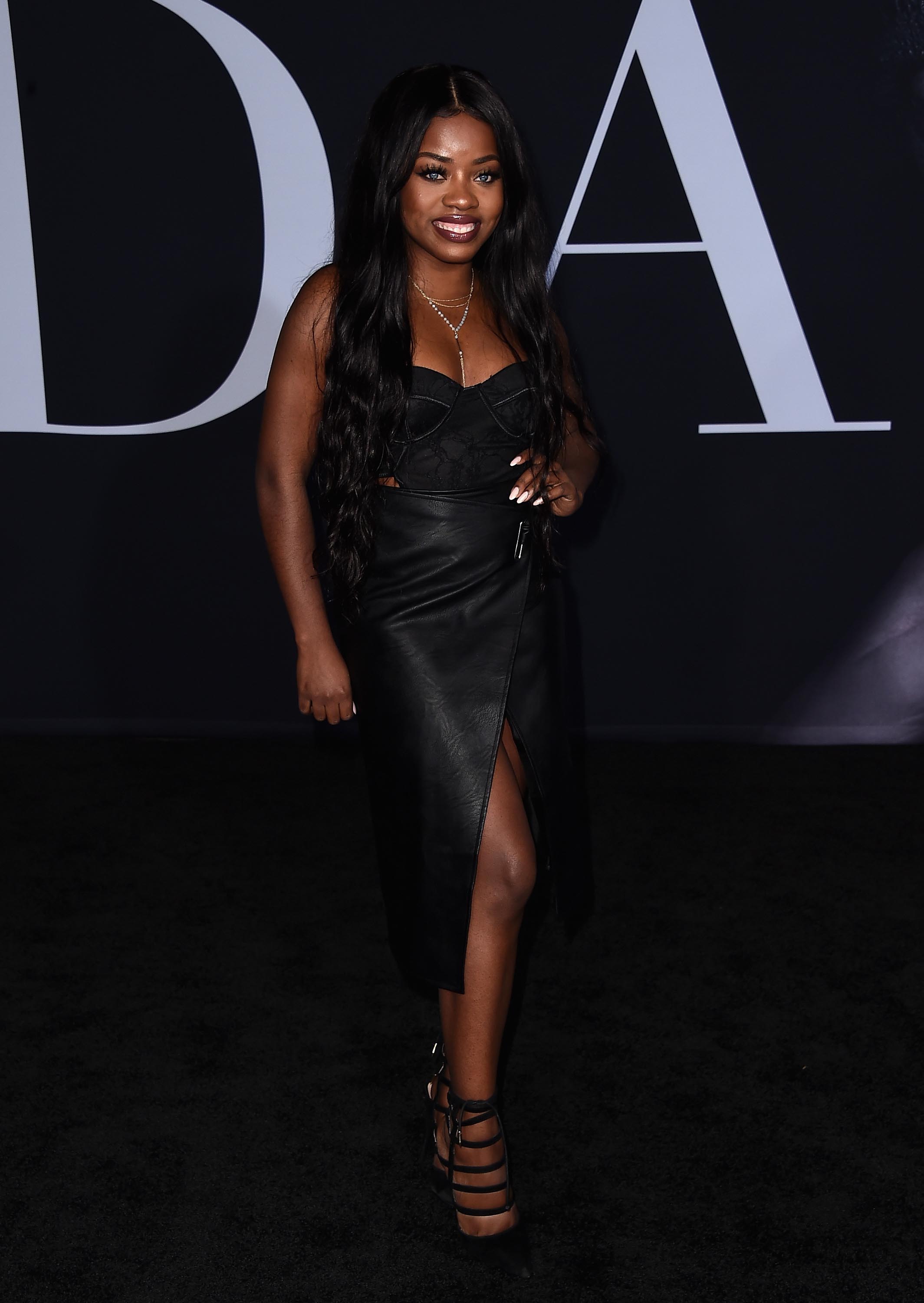 Cydnee Black attends the premiere of Universal Pictures’ ‘Fifty Shades Darker’