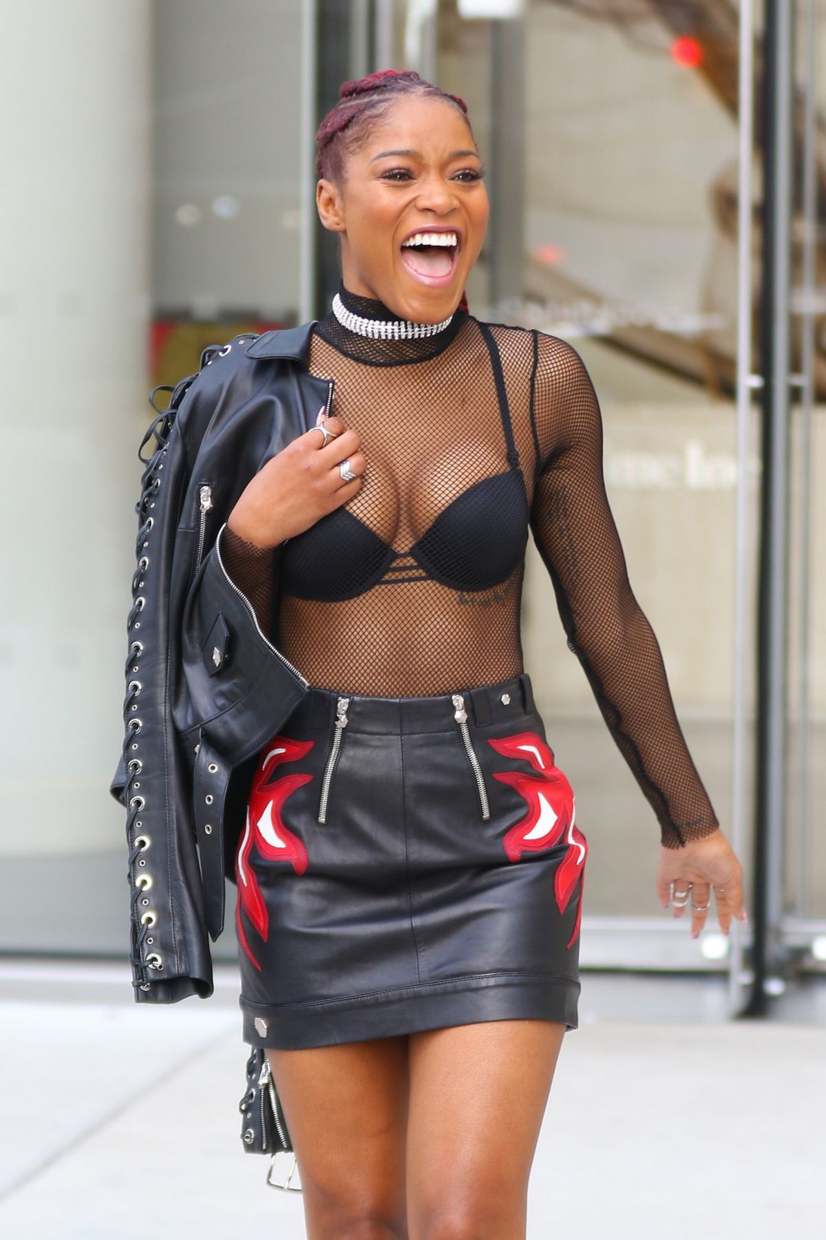 Keke Palmer seen in New York