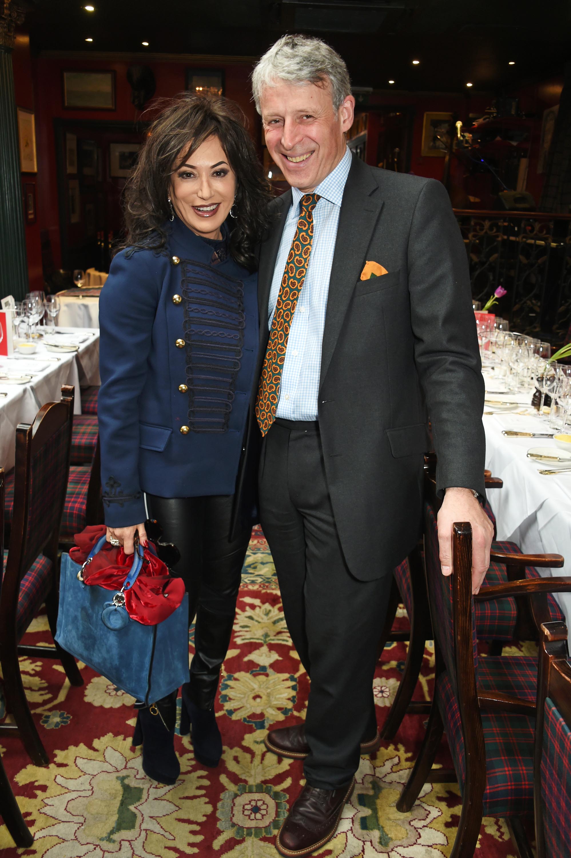 Nancy Dell Olio attends Boisdale Life Magazine’s inaugural ‘Editors Lunch’