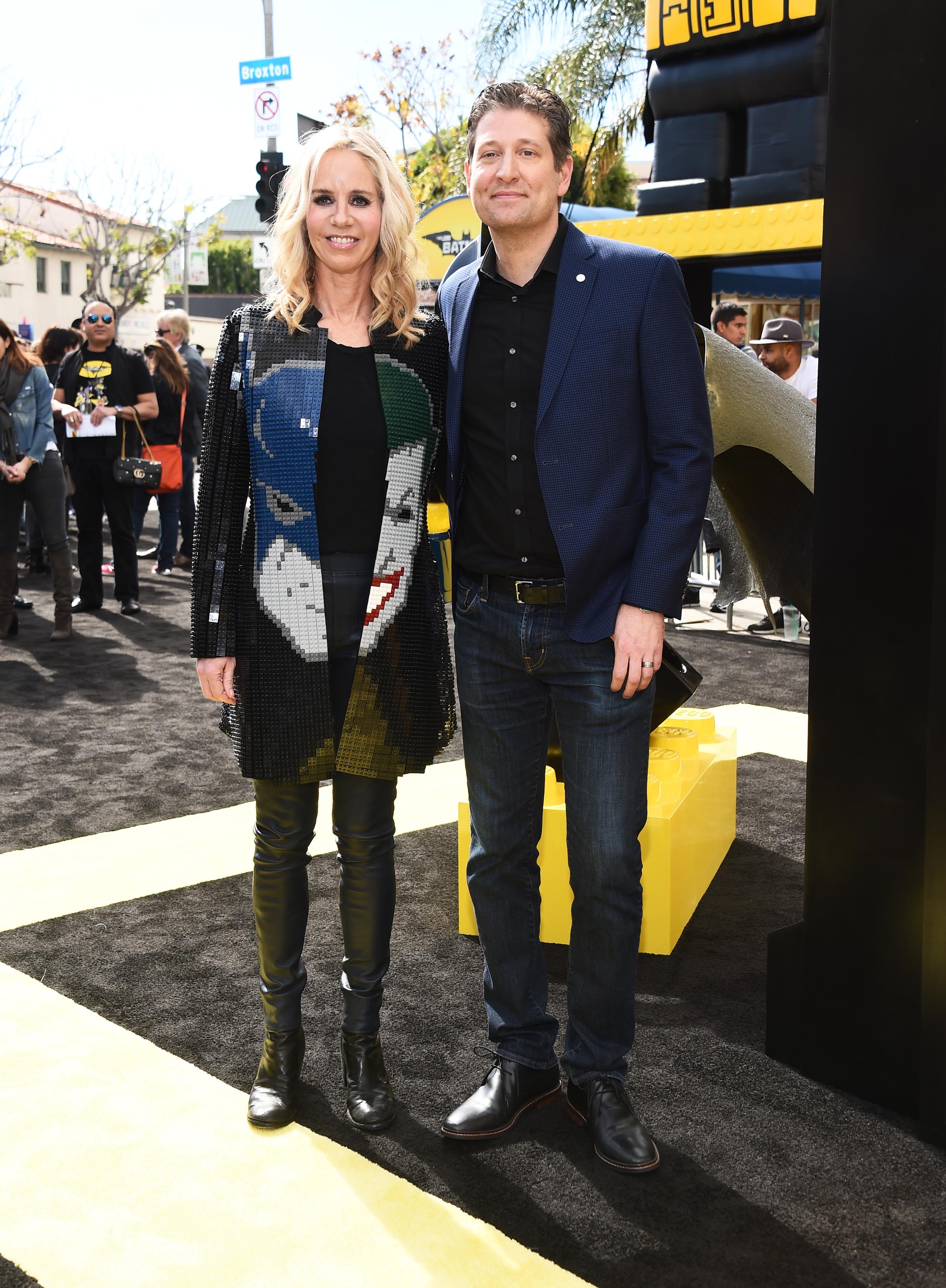 Diane Nelson attends the Premiere of The LEGO Batman Movie