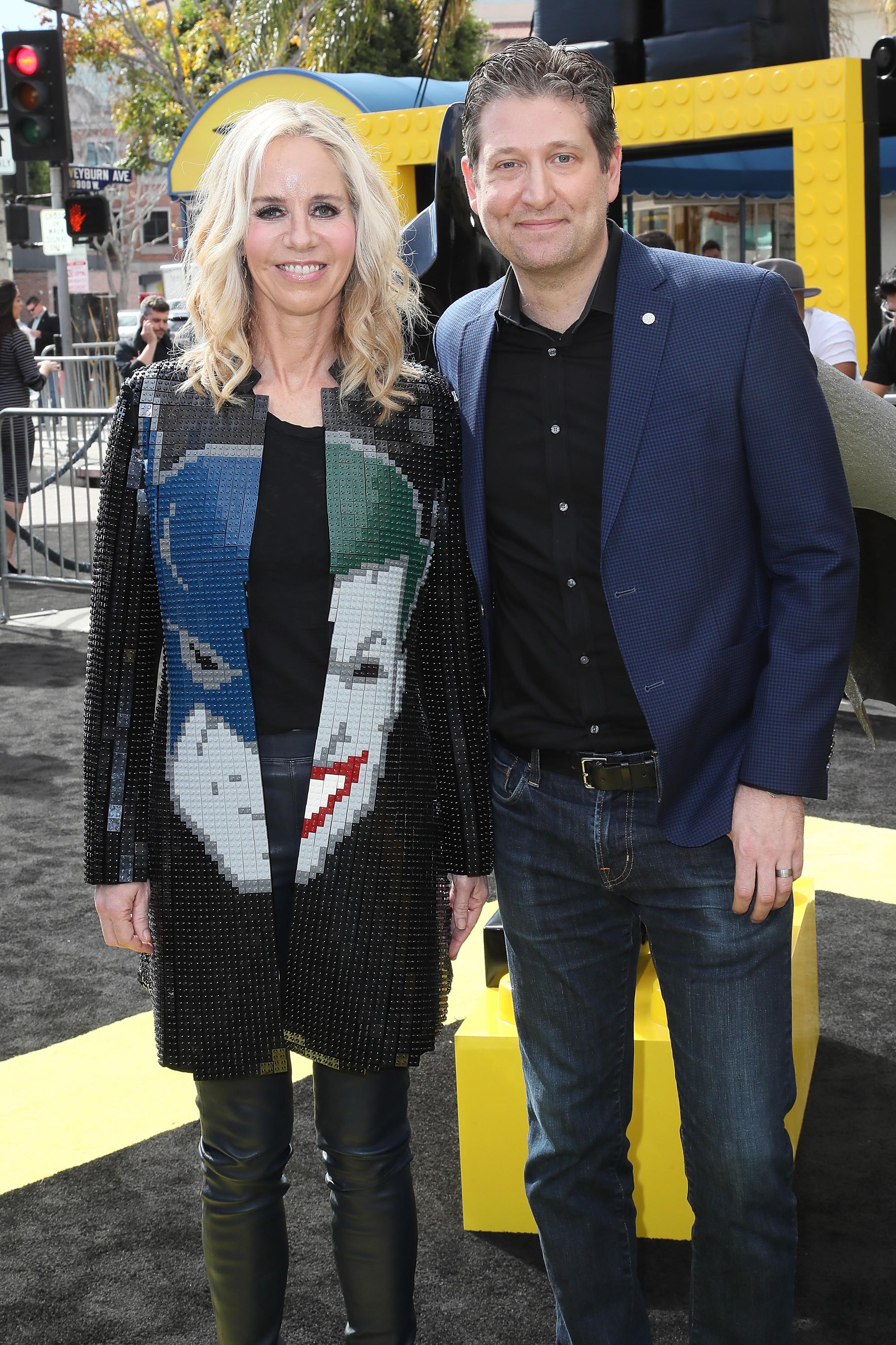 Diane Nelson attends the Premiere of The LEGO Batman Movie