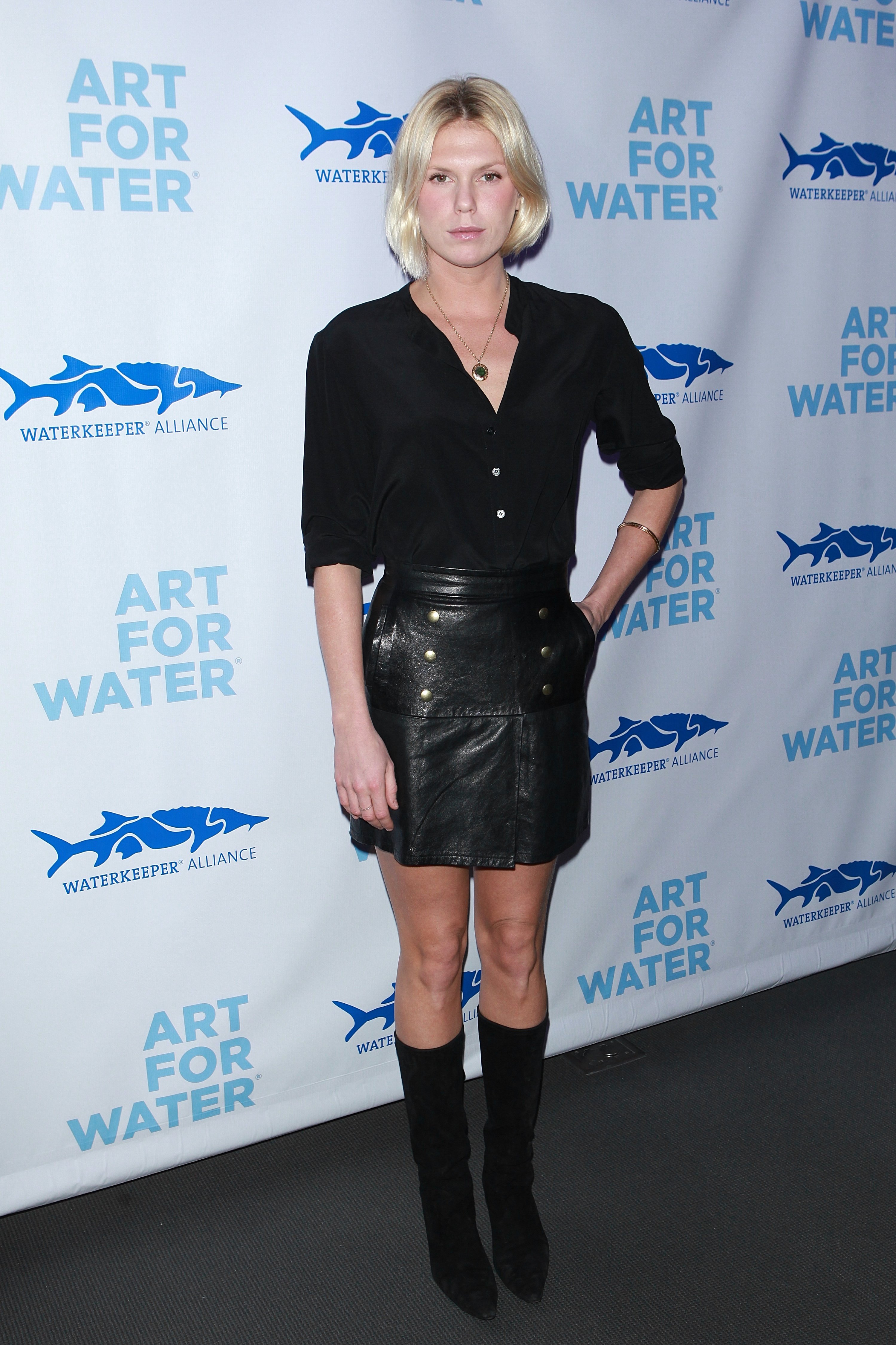 Alexandra Richards attends Art For Water benefitting Waterkeeper Alliance Charity