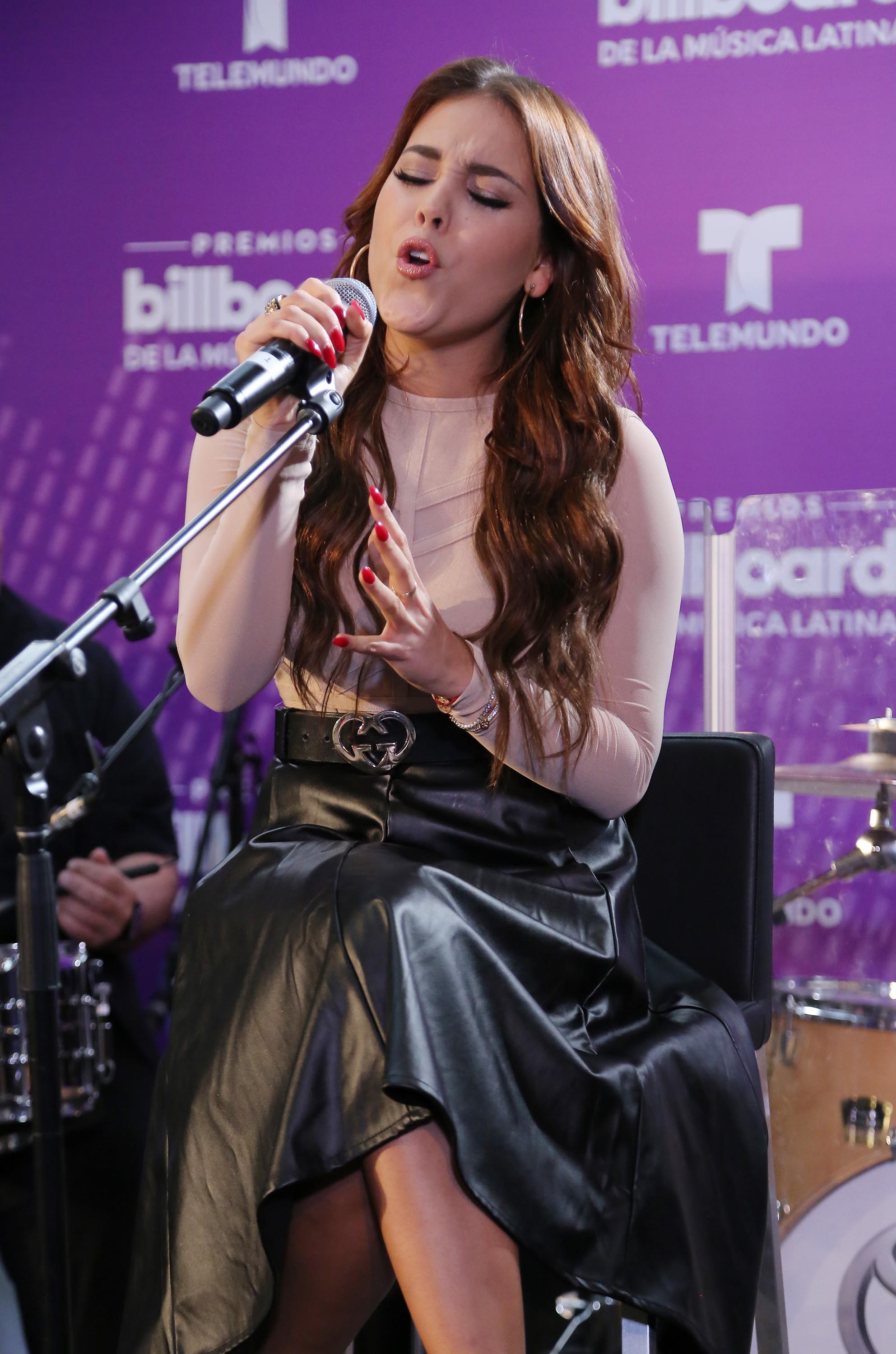 Danna Paola attends the 2017 Billboard Latin Music Awards
