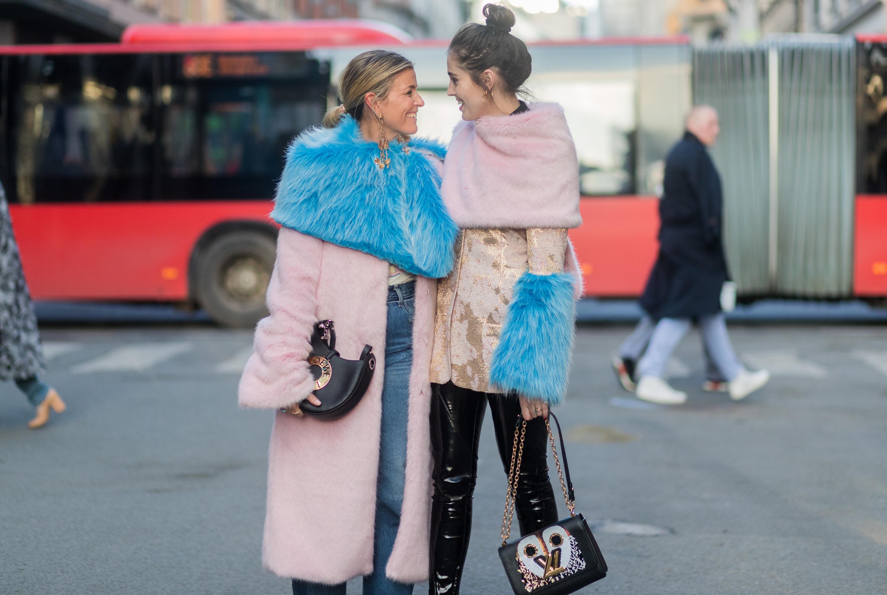 Darja Barannik street style in Oslo