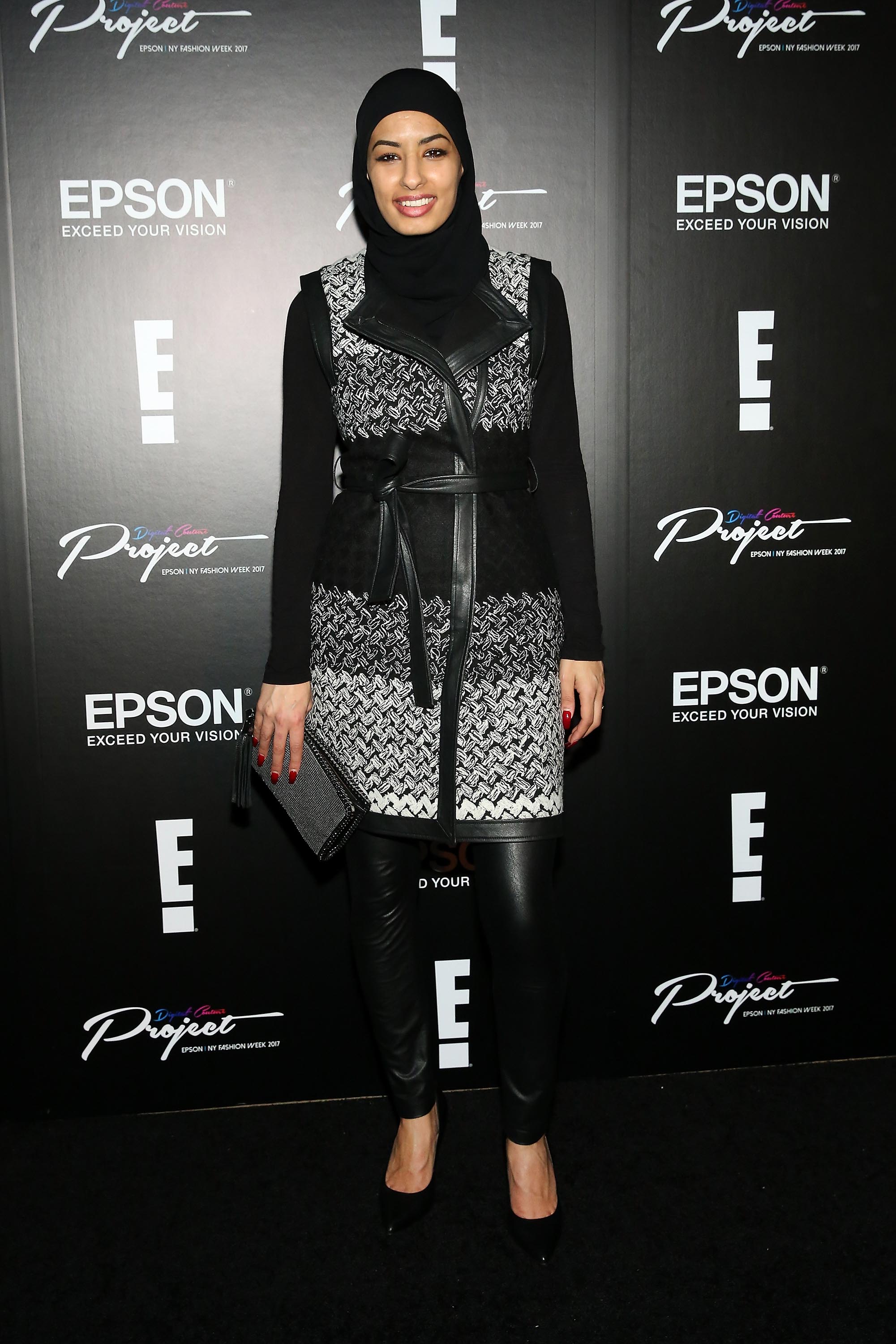 Eman B Fendi attends the Epson Digital Couture Presentation