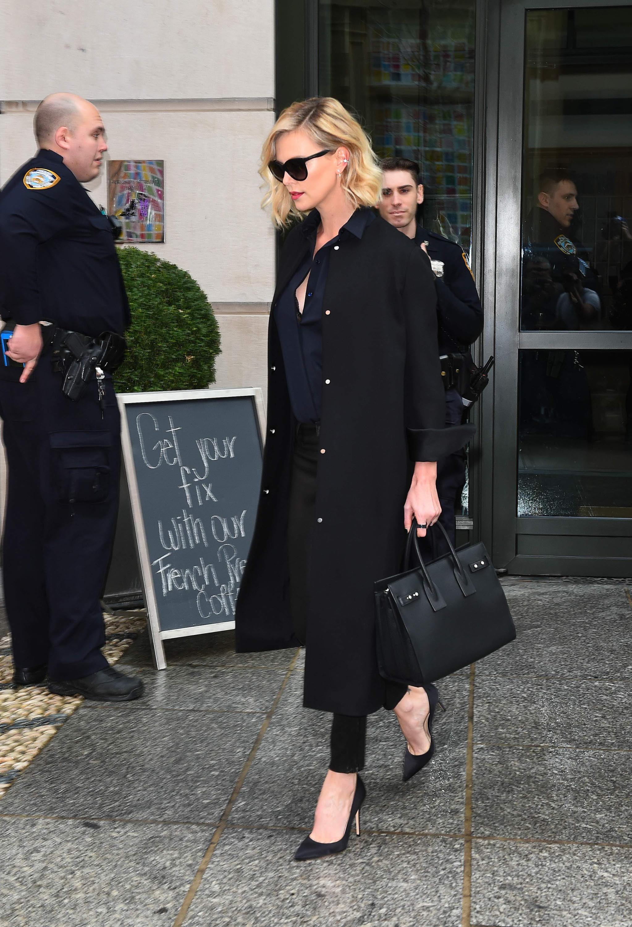 Charlize Theron out and about in New York