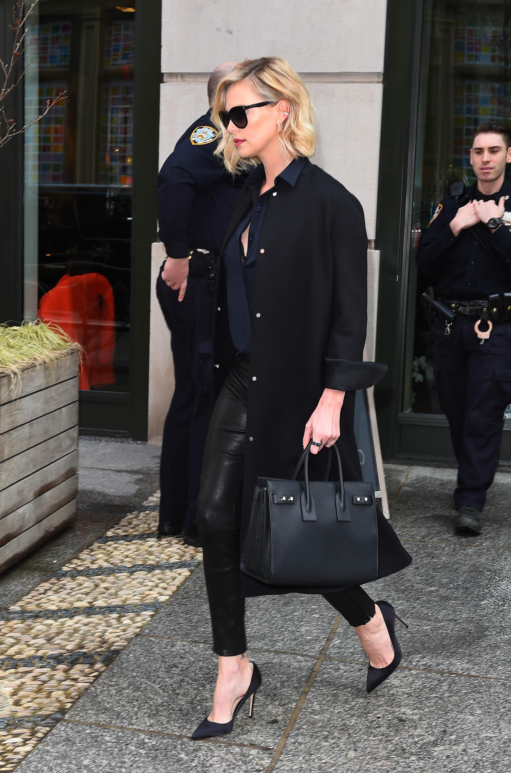 Charlize Theron out and about in New York