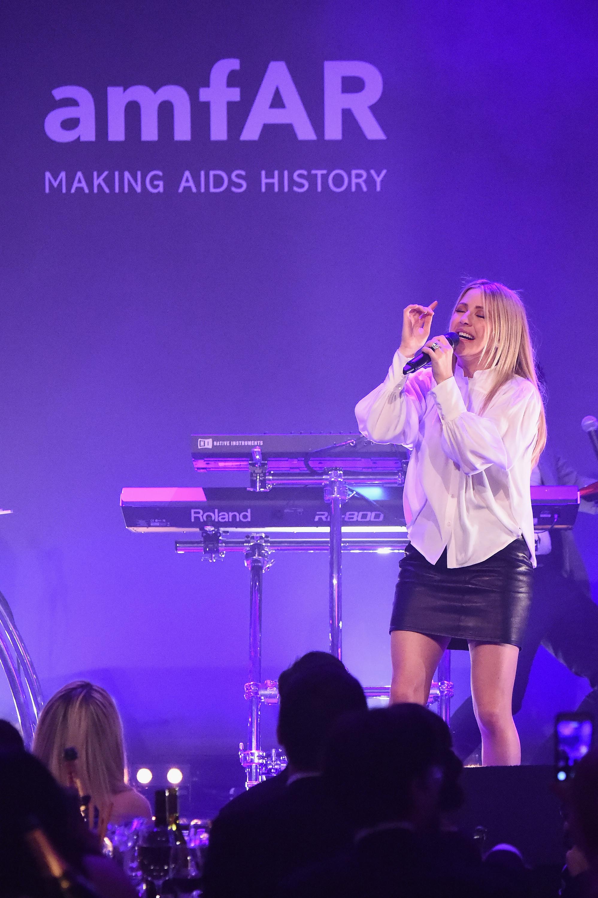 Ellie Goulding attends the 19th Annual amfAR New York Gala