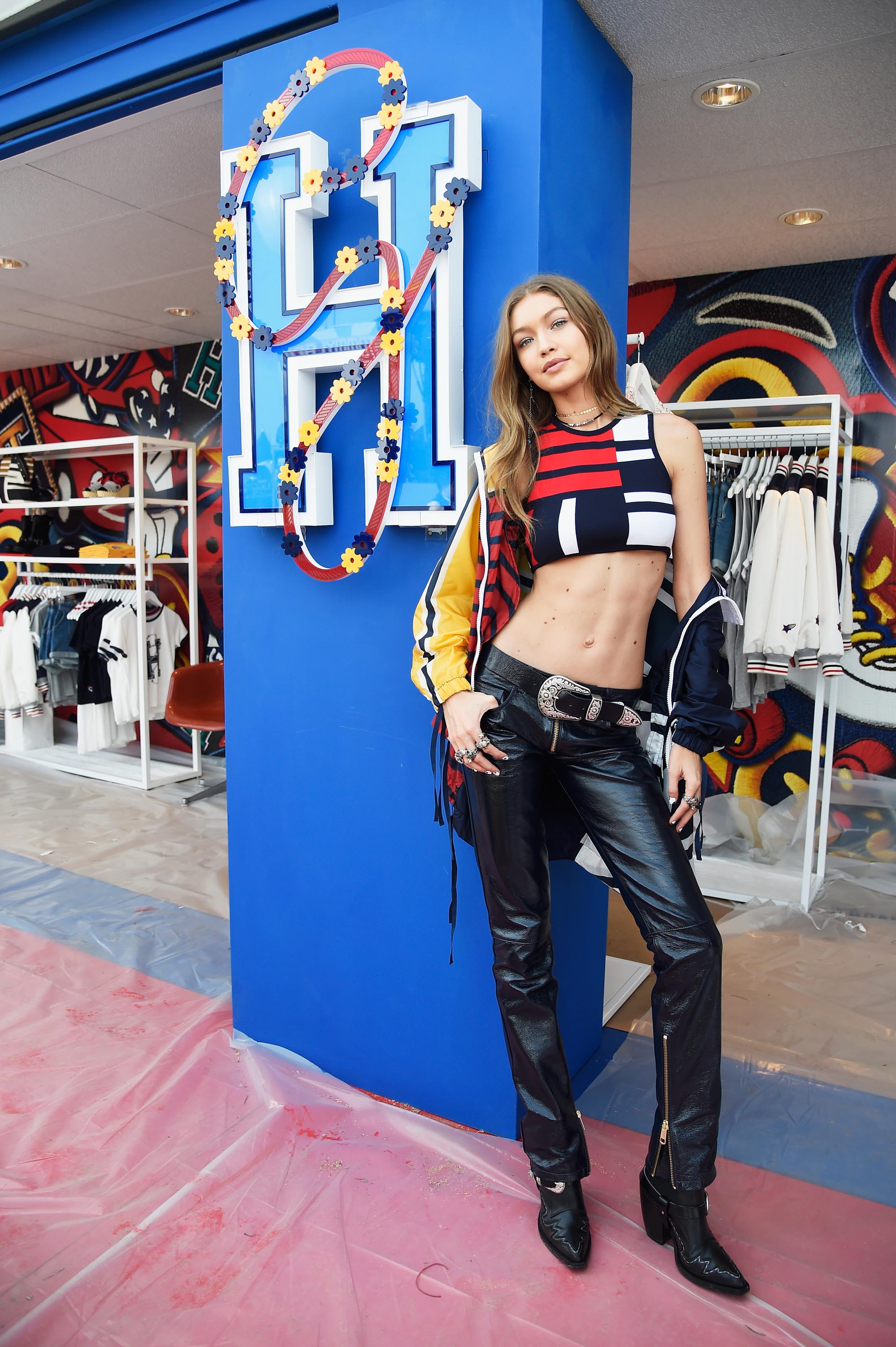 Gigi Hadid attends TommyLand Tommy Hilfiger Spring 2017 Fashion Show