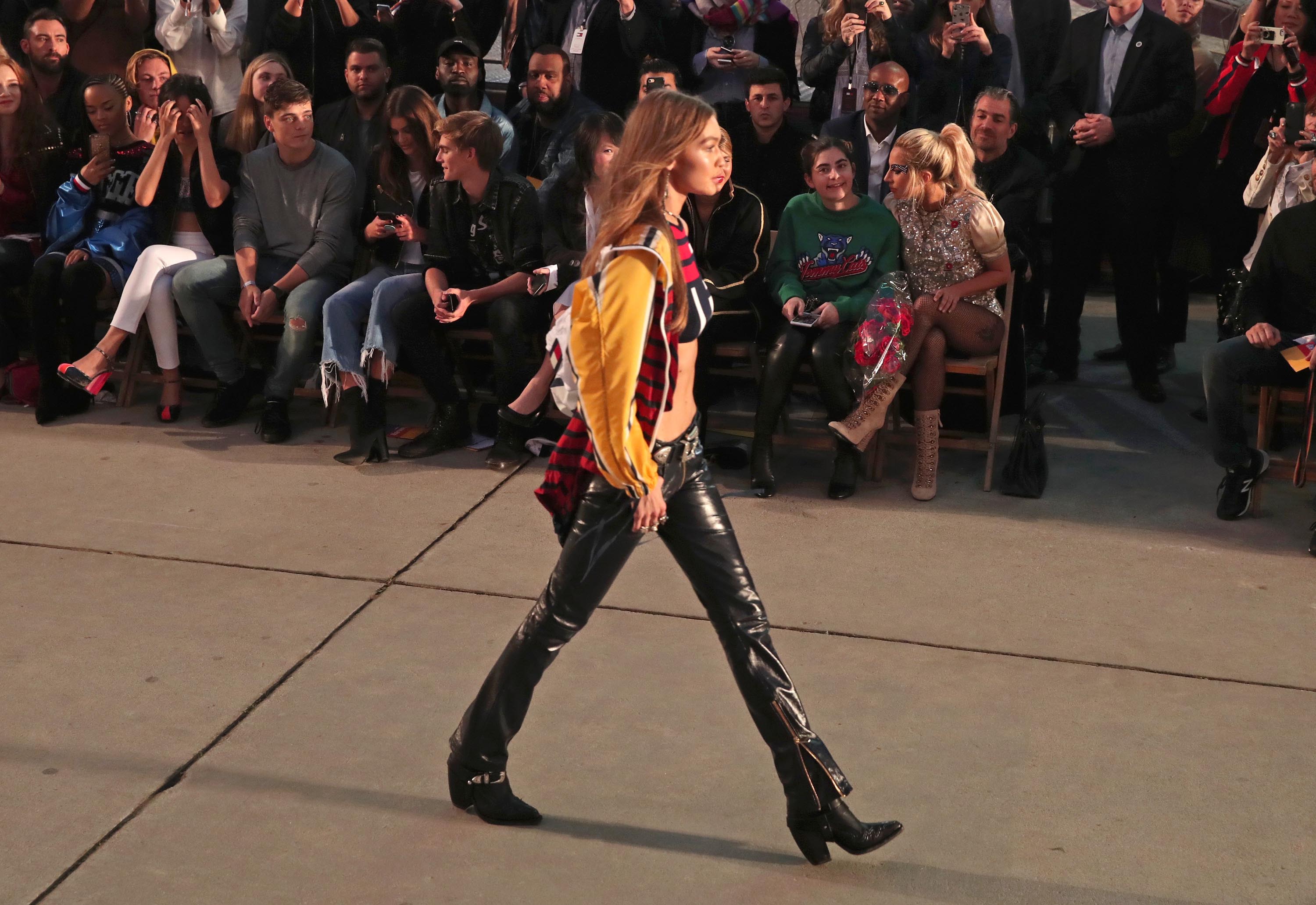 Gigi Hadid attends TommyLand Tommy Hilfiger Spring 2017 Fashion Show