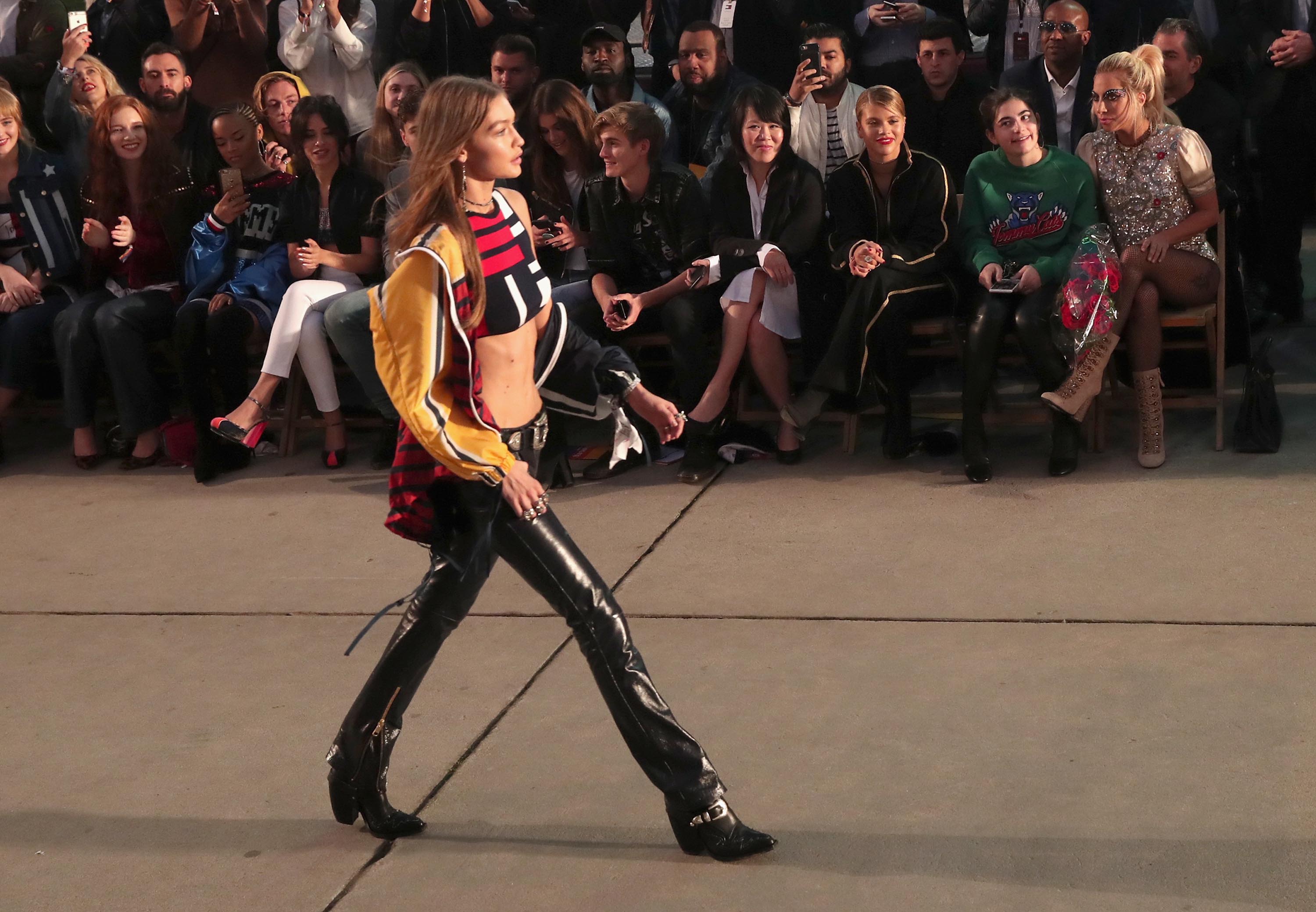 Gigi Hadid attends TommyLand Tommy Hilfiger Spring 2017 Fashion Show