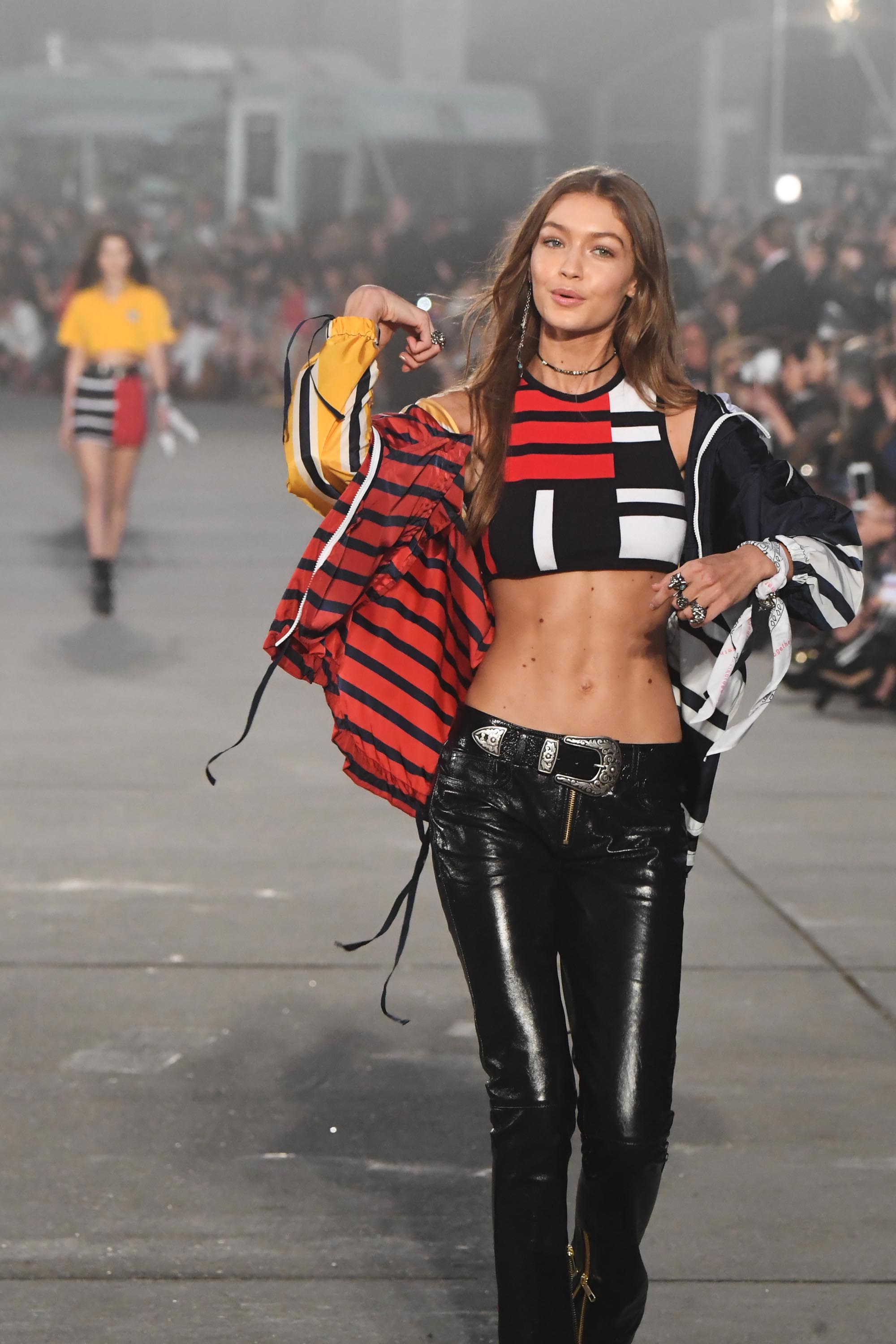 Gigi Hadid attends TommyLand Tommy Hilfiger Spring 2017 Fashion Show