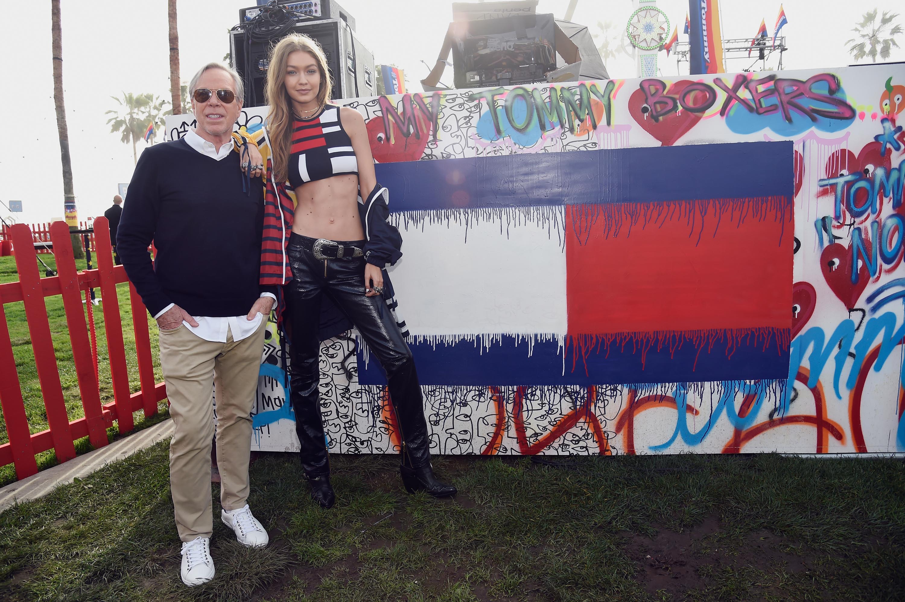 Gigi Hadid attends TommyLand Tommy Hilfiger Spring 2017 Fashion Show