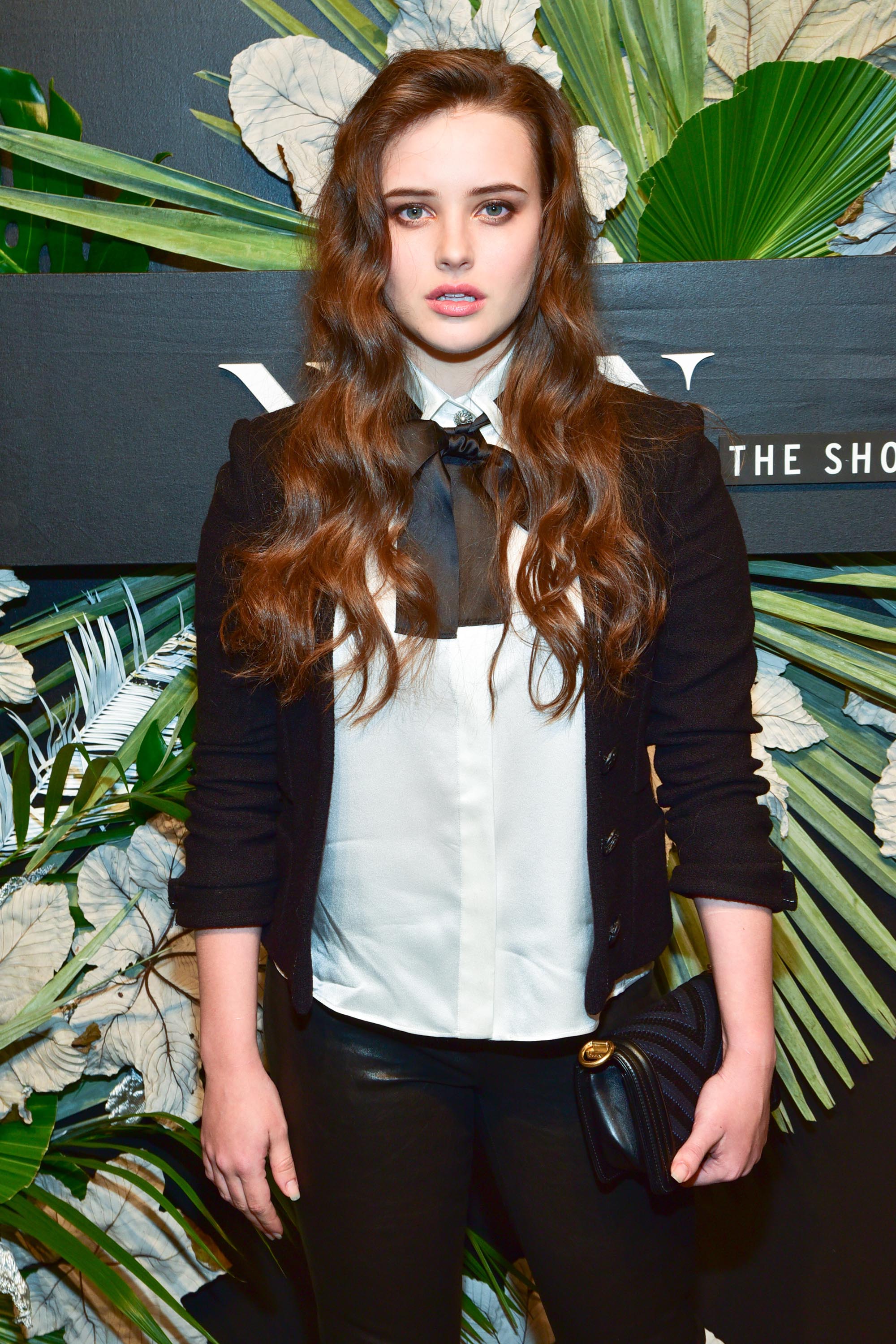 Katherine Langford attends E!, ELLE & IMG Fashion Week Kick-Off