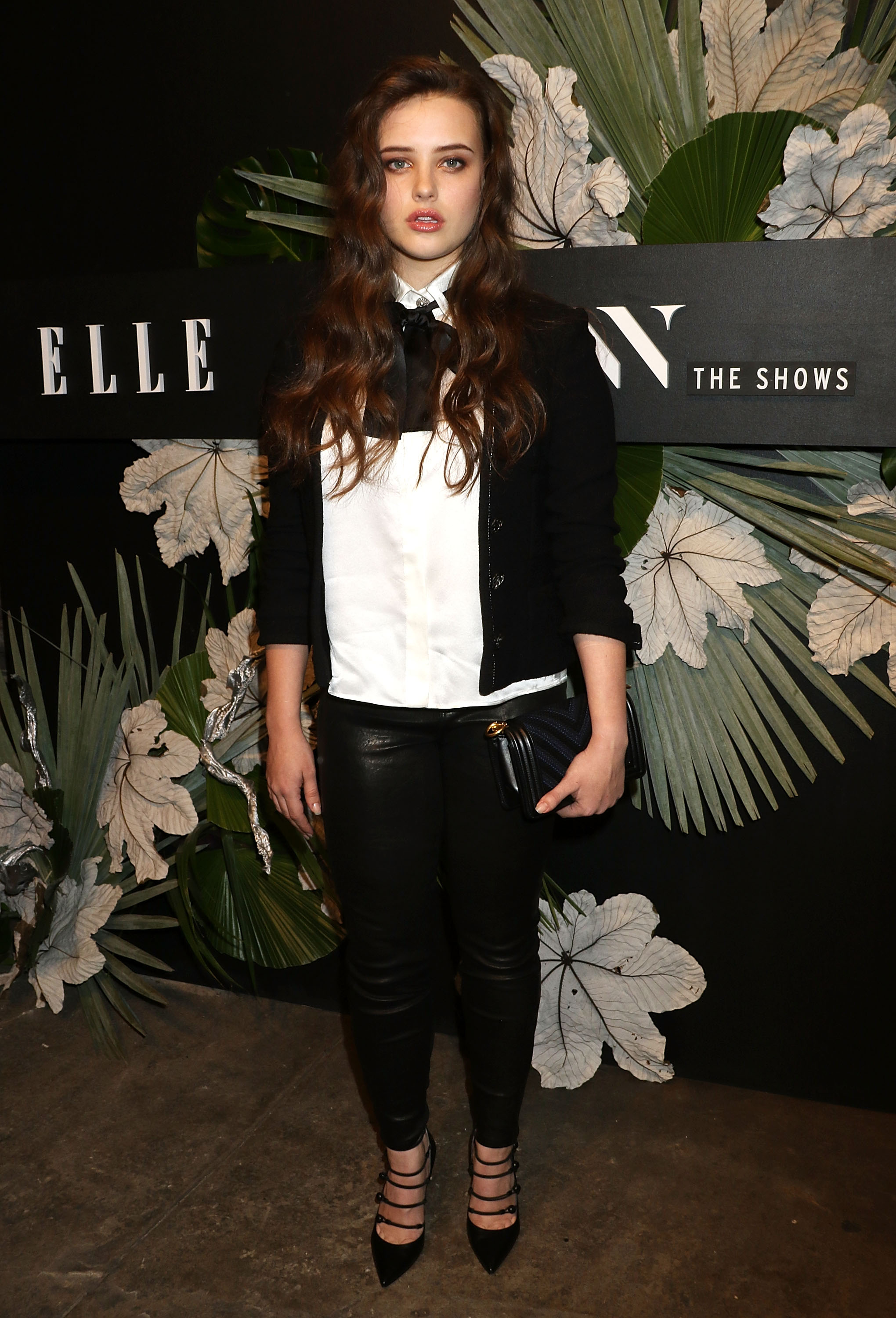 Katherine Langford attends E!, ELLE & IMG Fashion Week Kick-Off