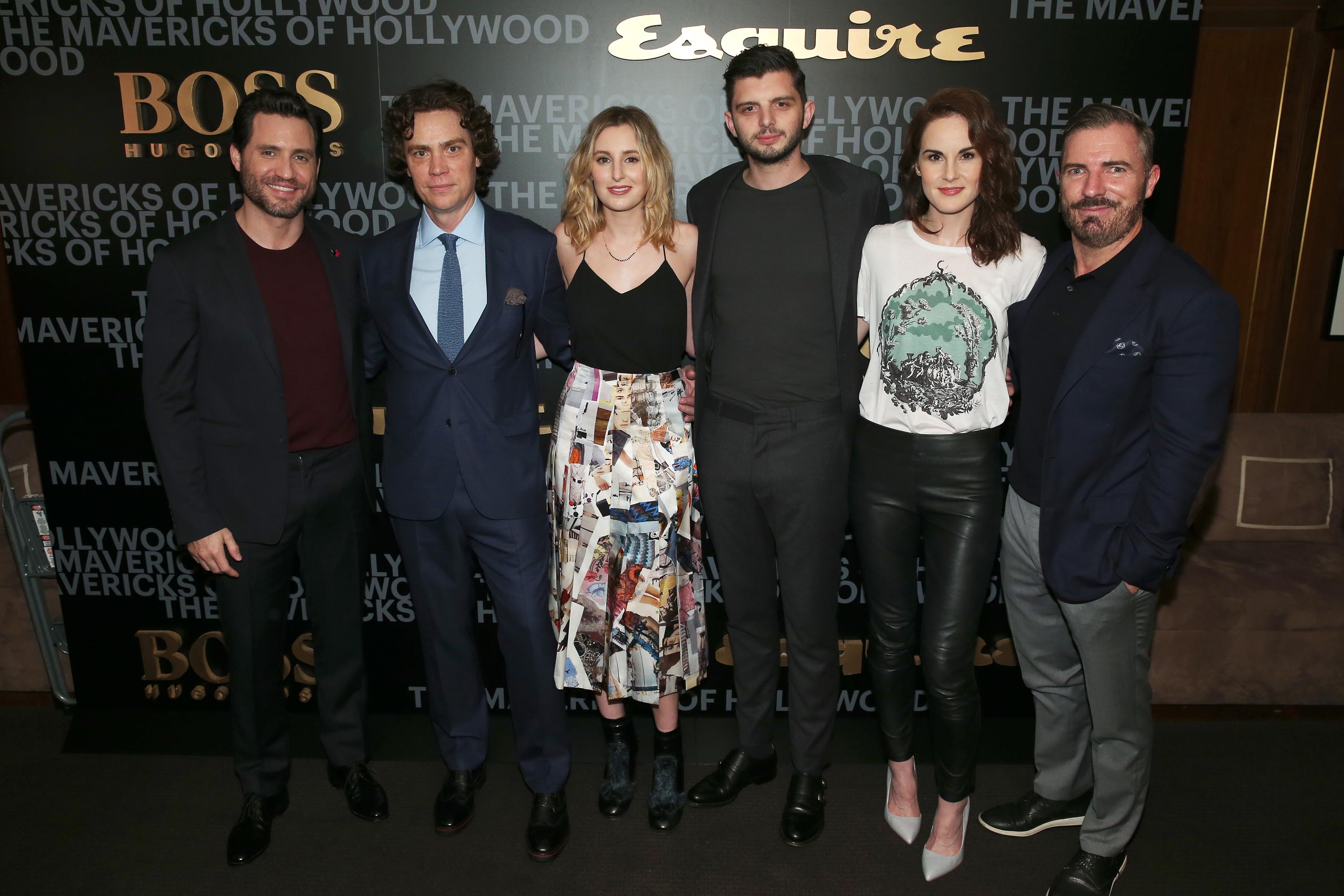 Michelle Dockery attends Esquire celebration of March cover star James Corden